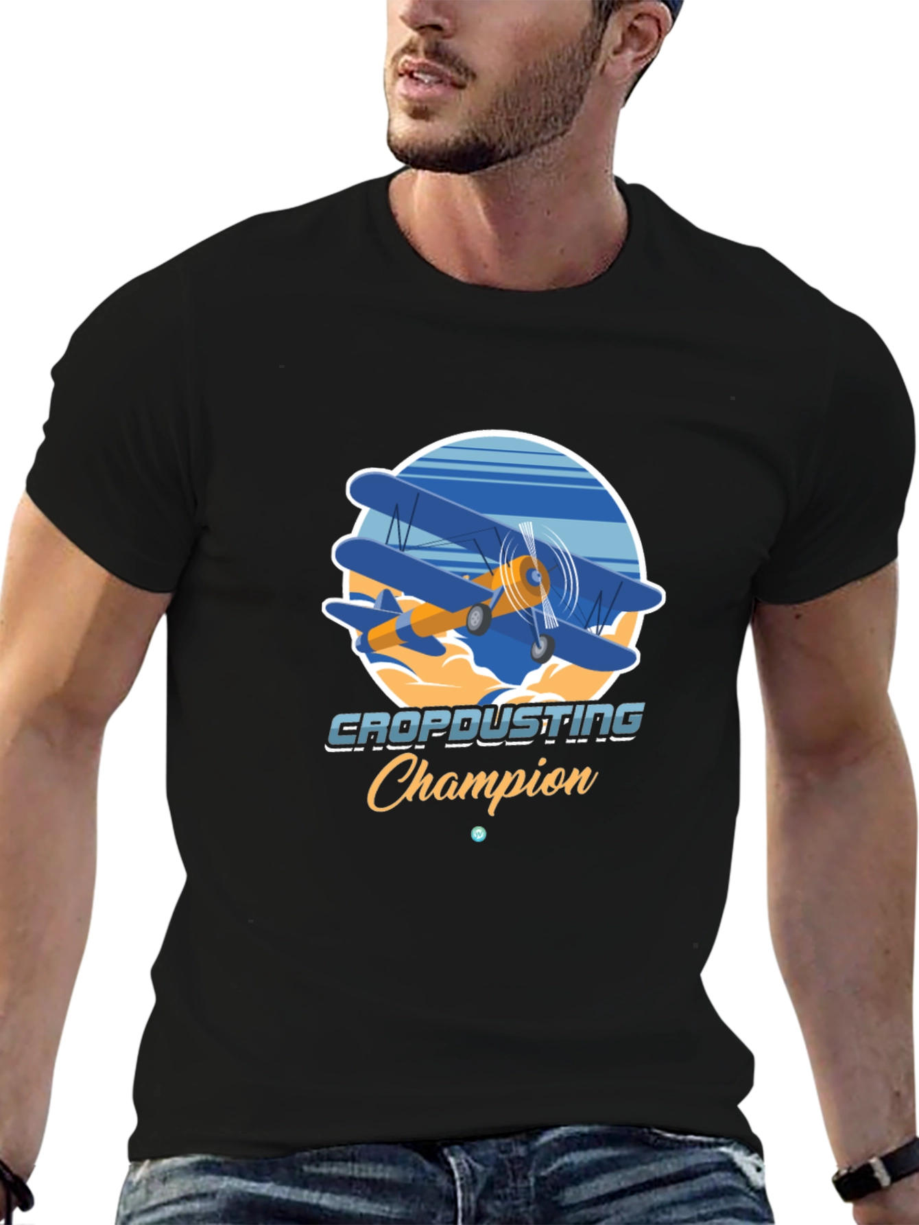 Cropdusting Champion T-Shirt - Aviation Tee