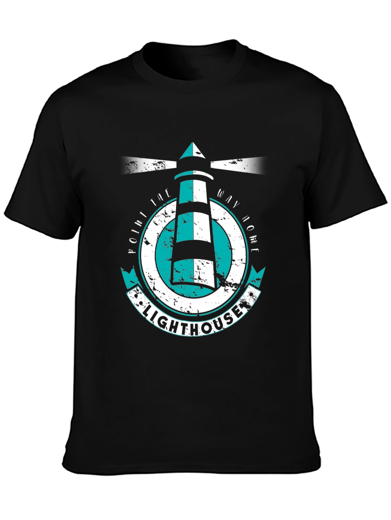 Lighthouse Graphic Tee - Point the Way Home