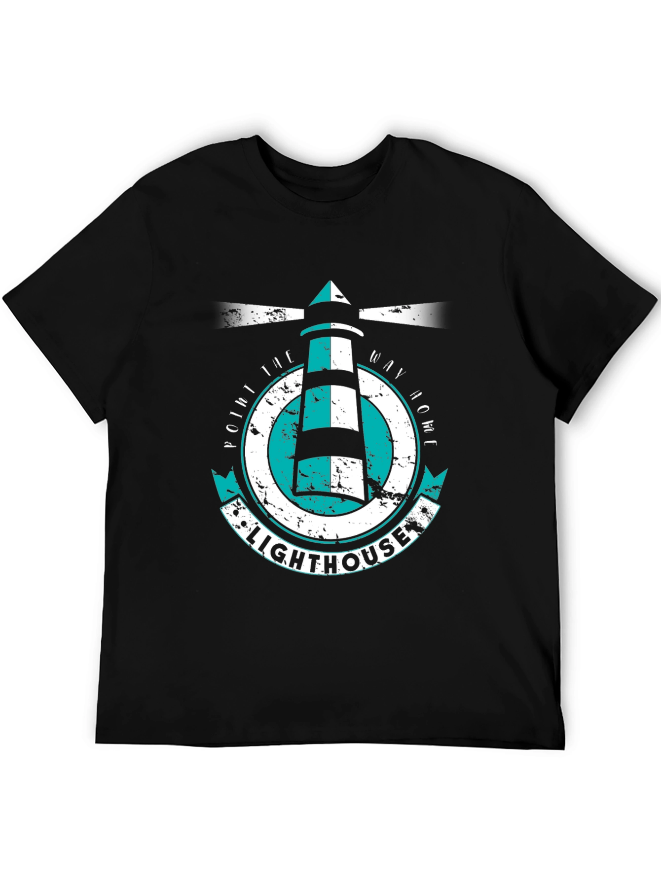 Lighthouse Graphic Tee - Point the Way Home