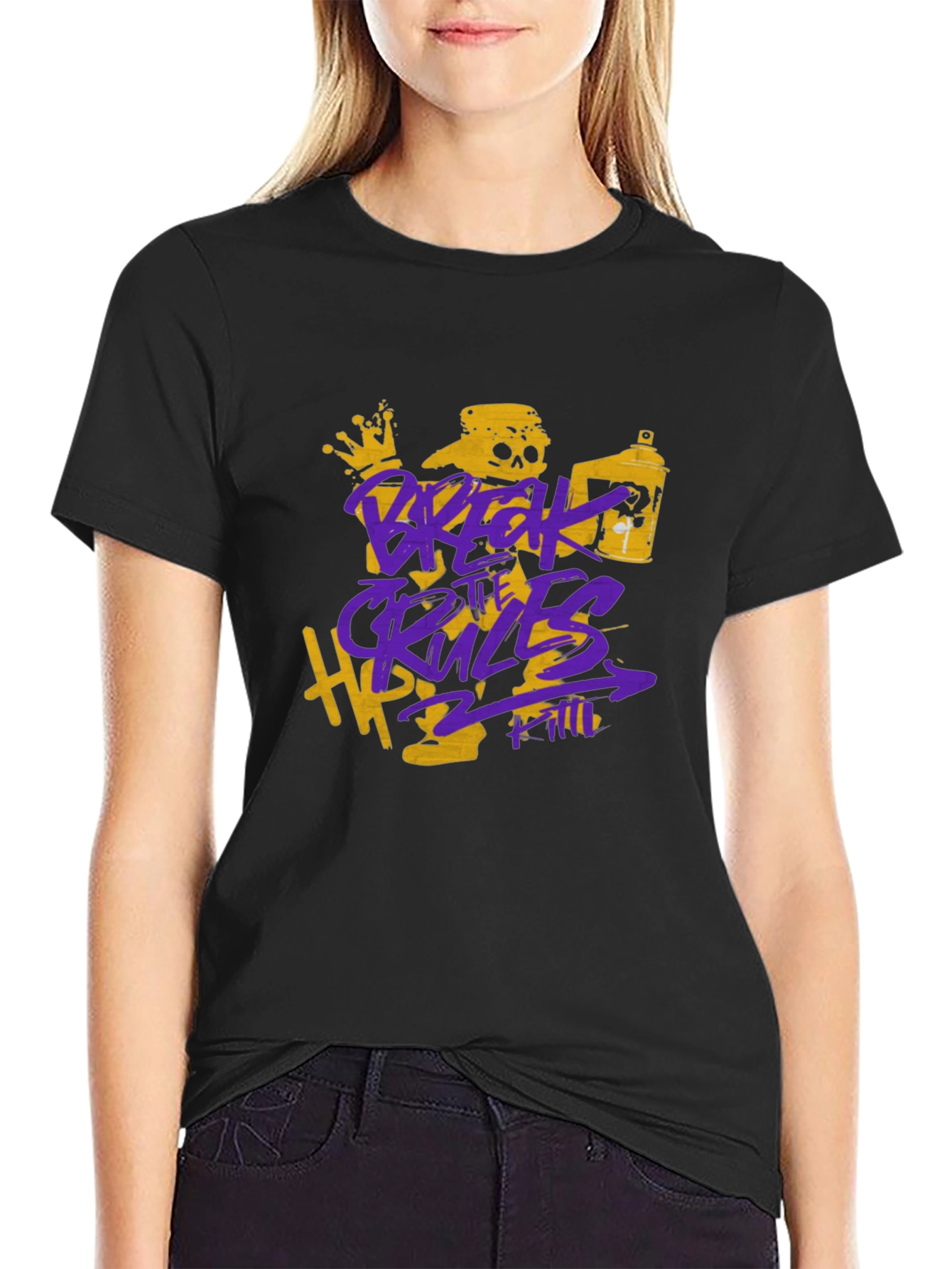 Break the Rules Graphic Tee - Urban Style