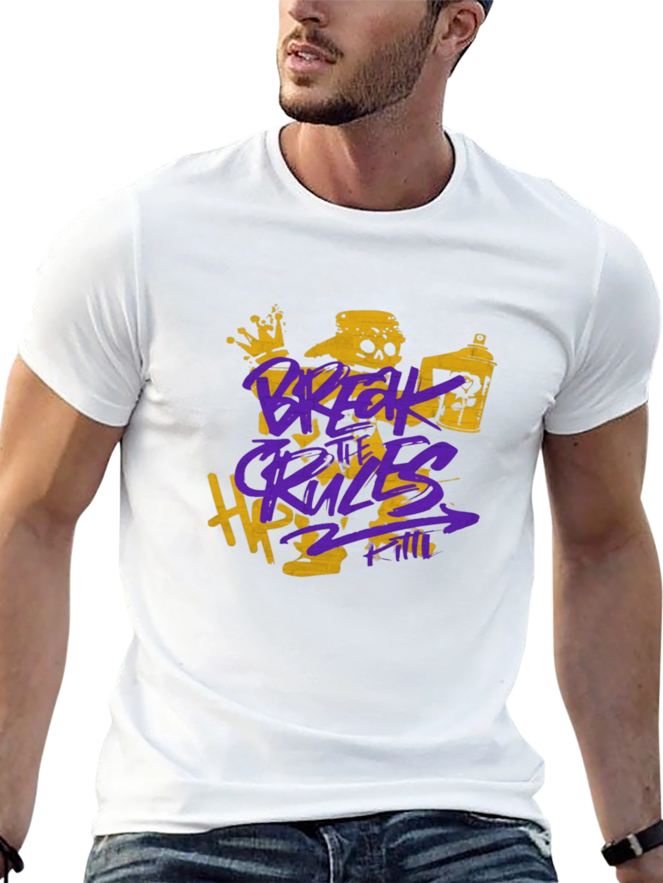 Break the Rules Graphic Tee - Urban Style