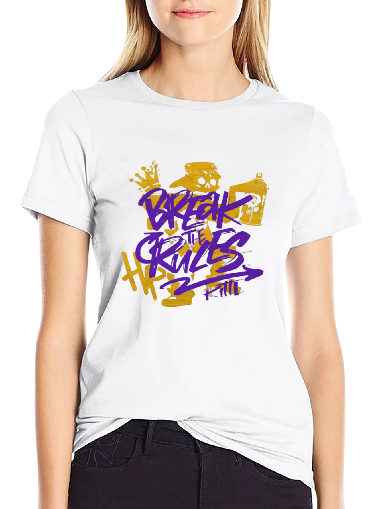 Break the Rules Graphic Tee - Urban Style
