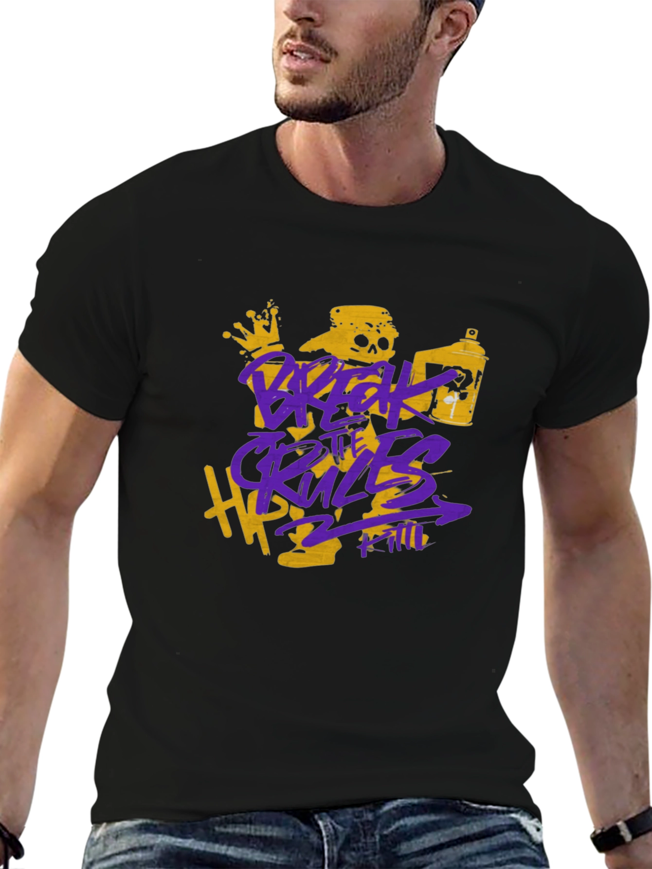 Break the Rules Graphic Tee - Urban Style