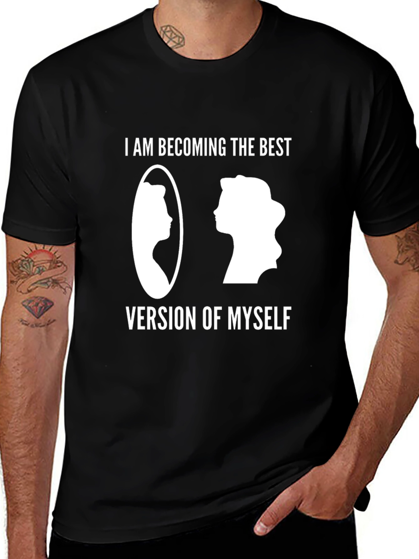 Best Version of Myself T-Shirt - Motivational Tee