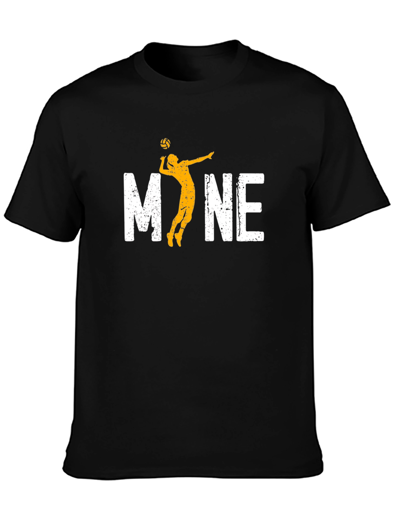 Volleyball Graphic Tee - Mine Volleyball Player Shirt