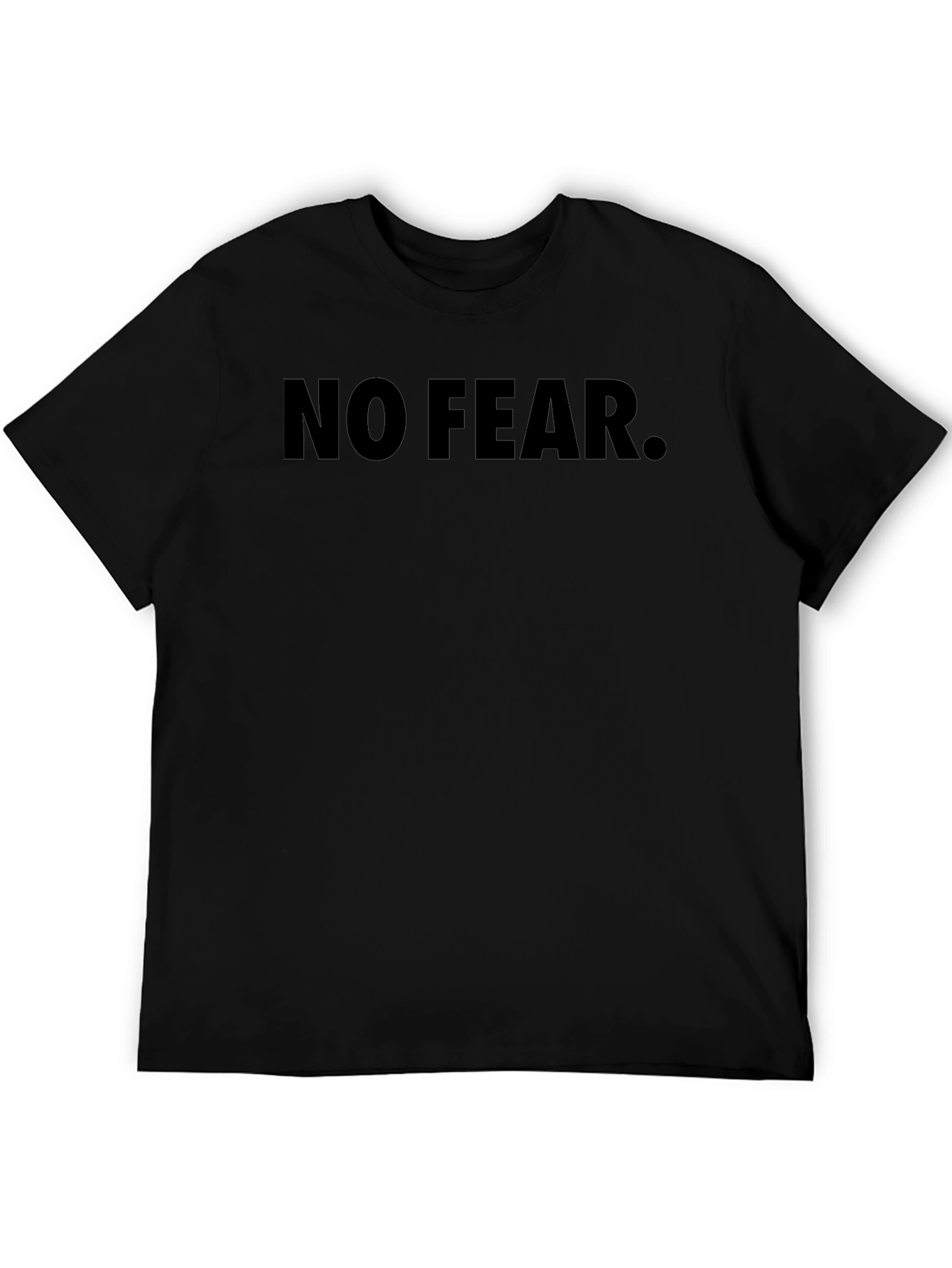 No Fear Graphic Tee - Soft Cotton T-Shirt