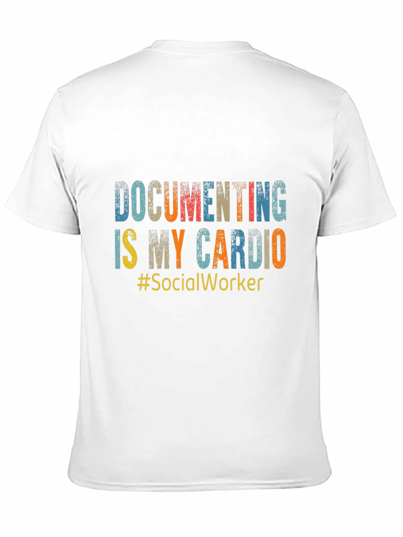 Social Worker Cardio Tee - Profession Pride