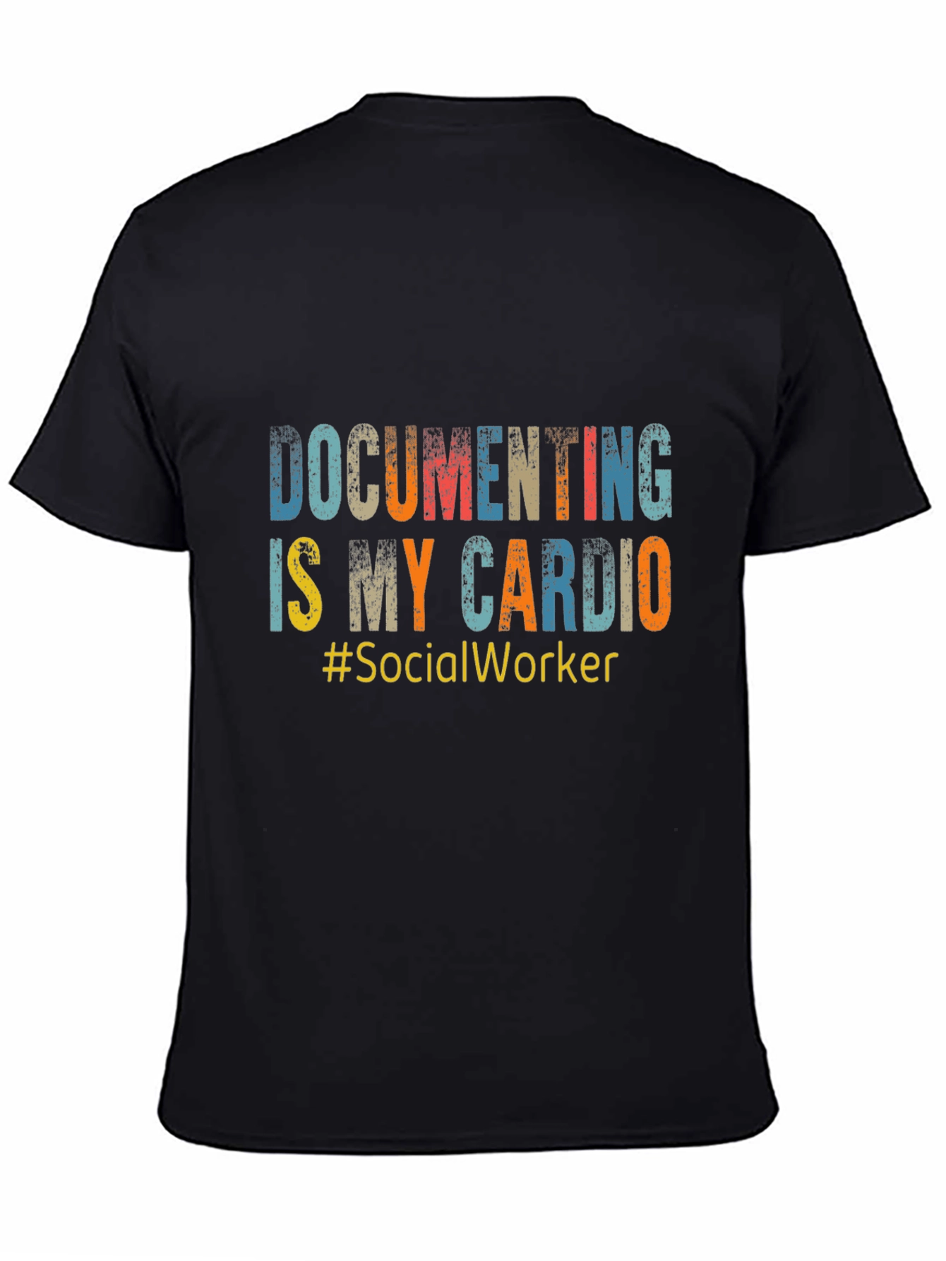 Social Worker Cardio Tee - Profession Pride