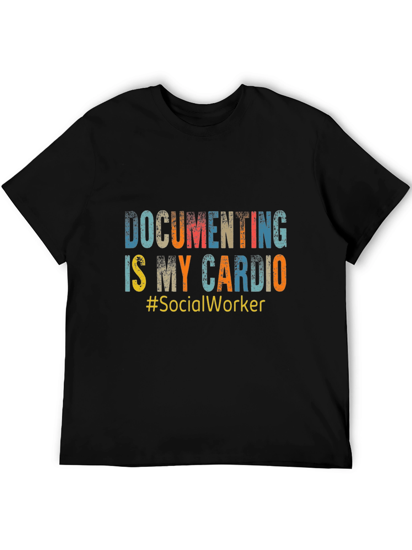 Social Worker Cardio Tee - Profession Pride