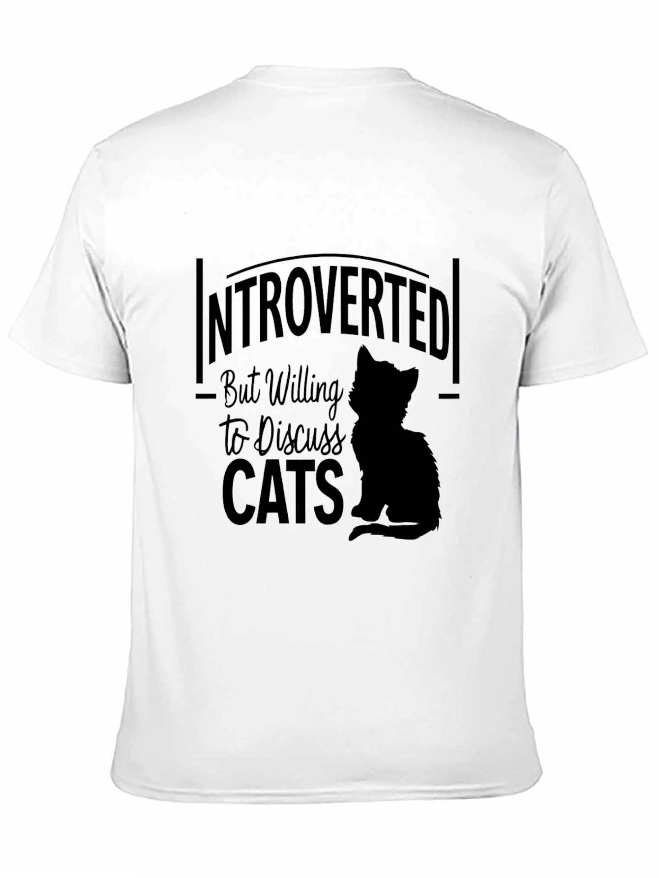 Introverted Cat Lover Tee