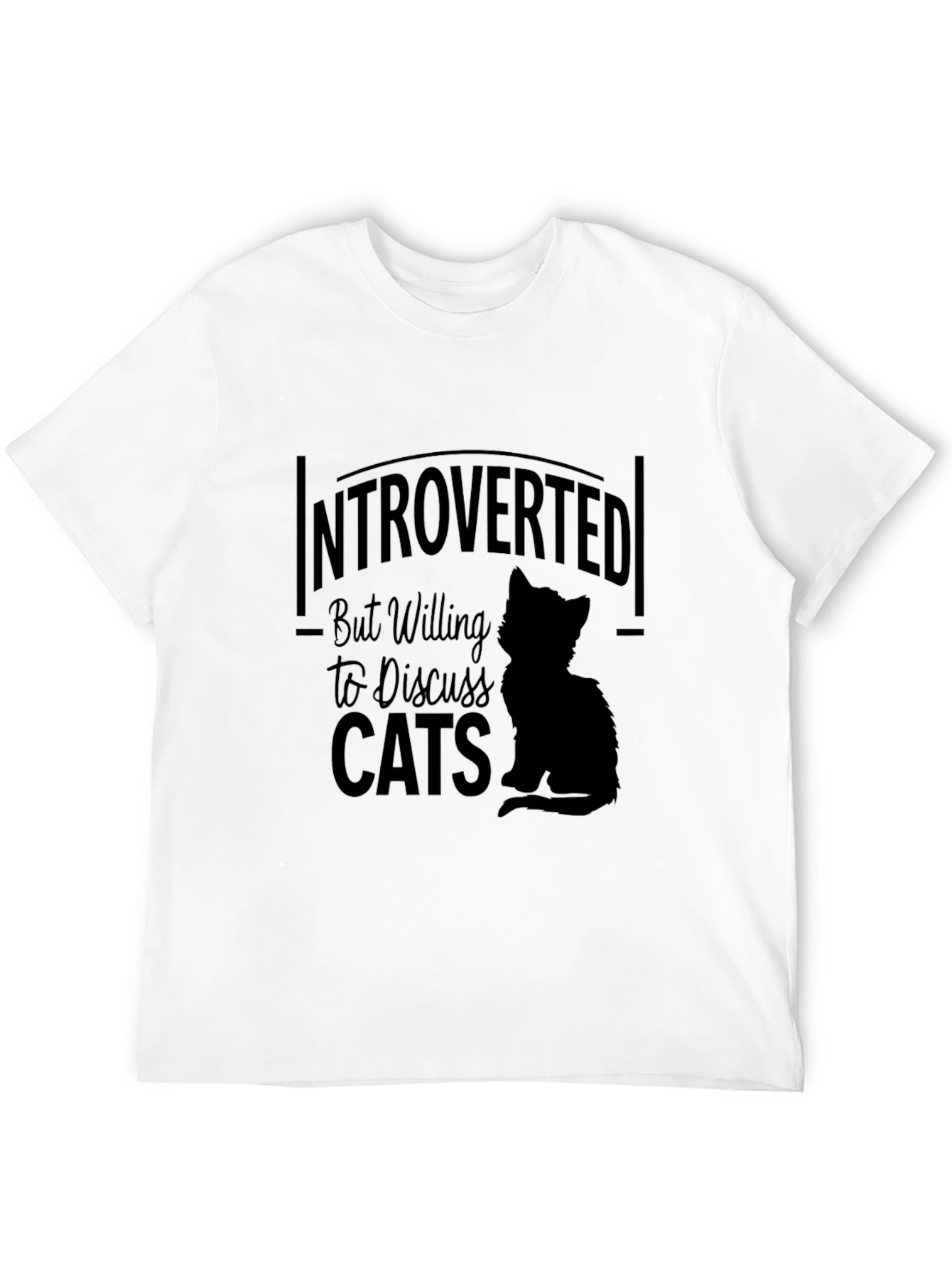 Introverted Cat Lover Tee