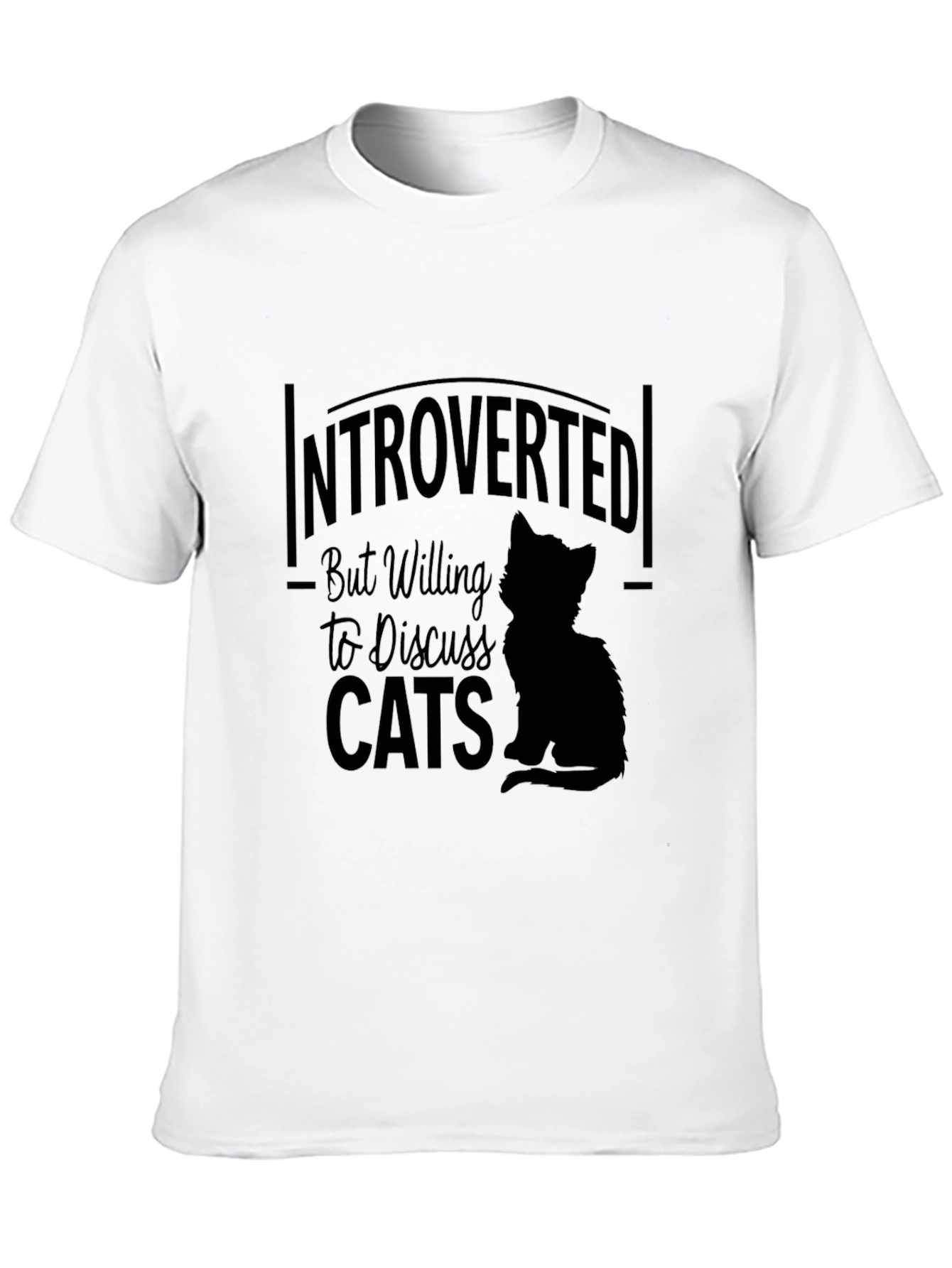 Introverted Cat Lover Tee