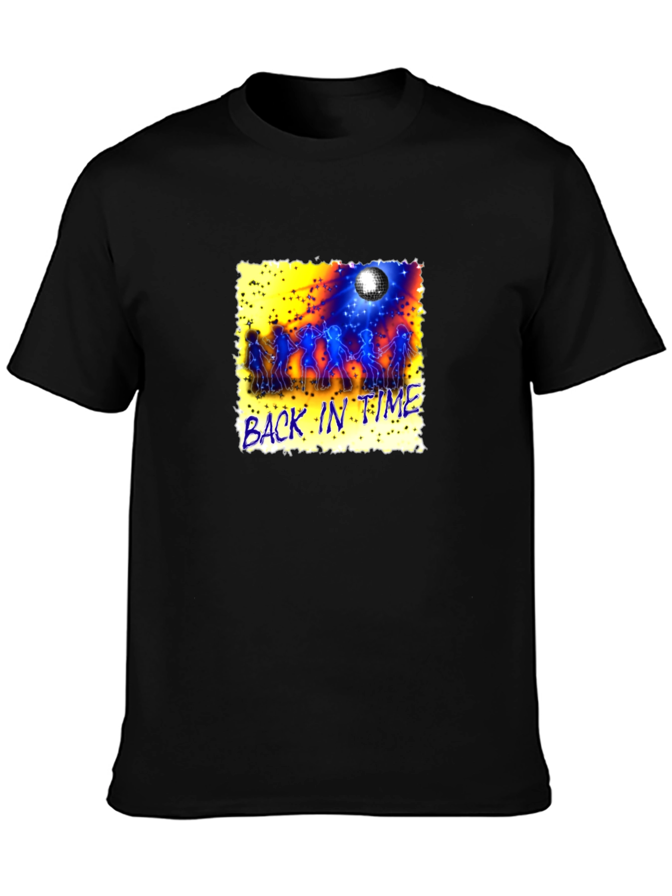 Retro Back in Time Graphic Tee