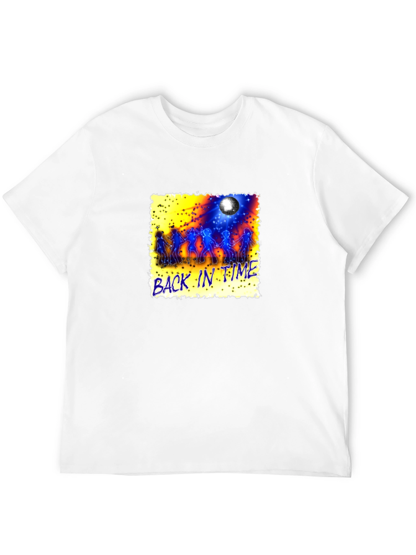 Retro Back in Time Graphic Tee