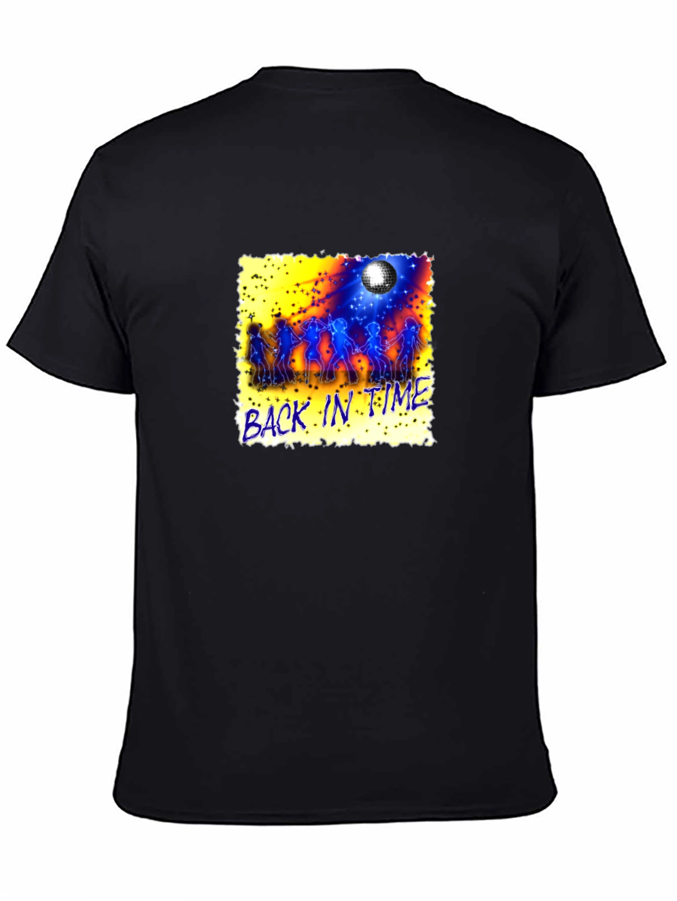 Retro Back in Time Graphic Tee
