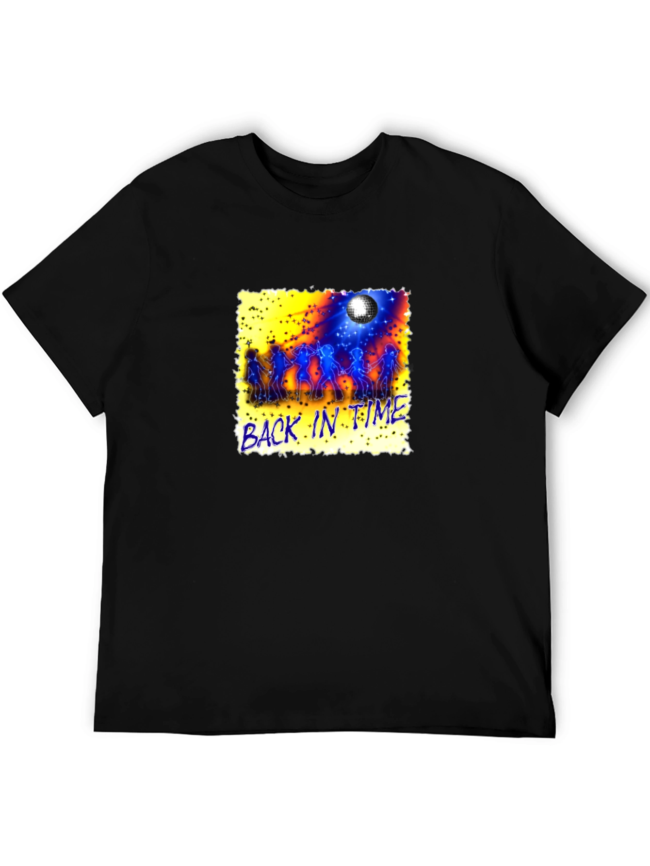 Retro Back in Time Graphic Tee