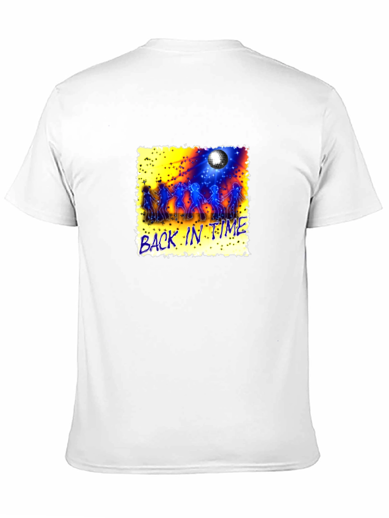 Retro Back in Time Graphic Tee