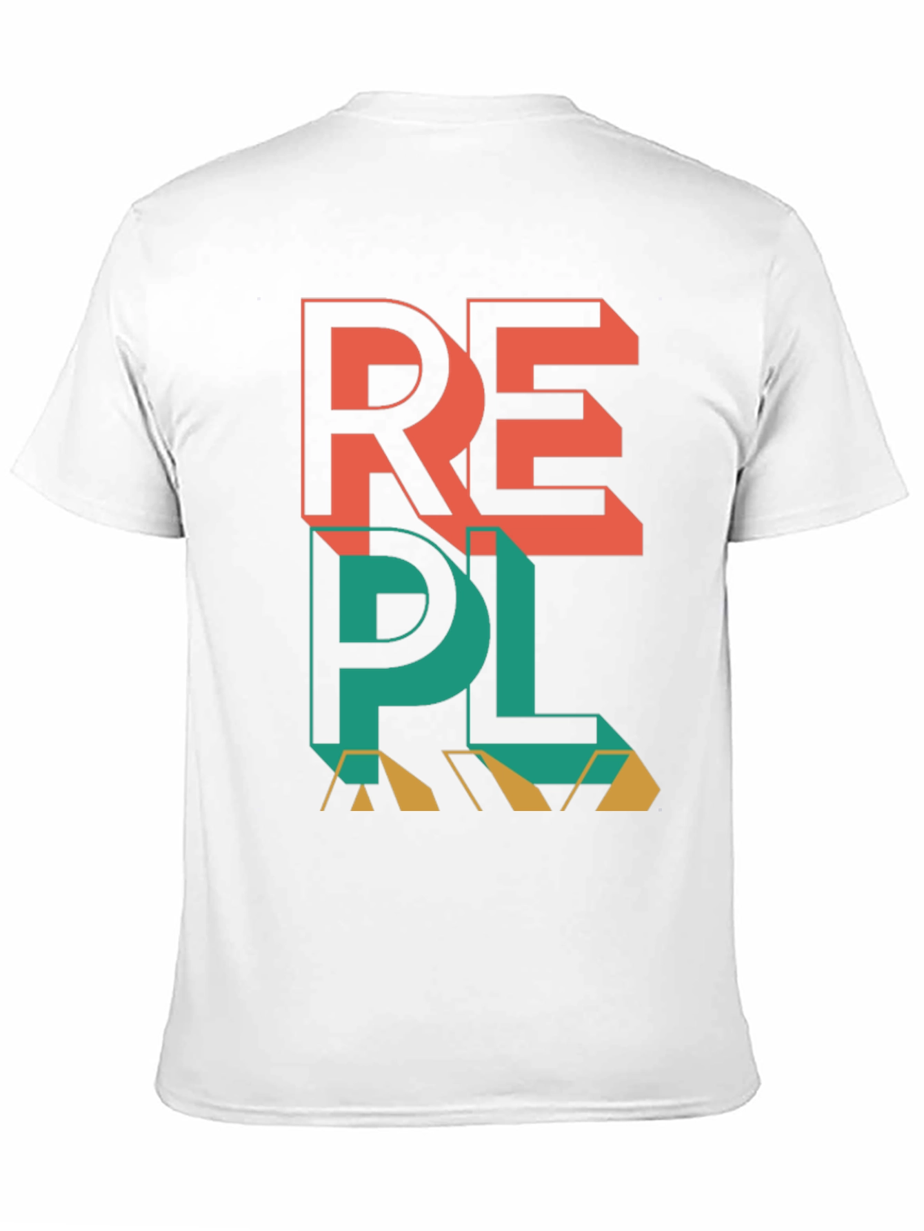 REPL Graphic Tee - Modern Black T-Shirt