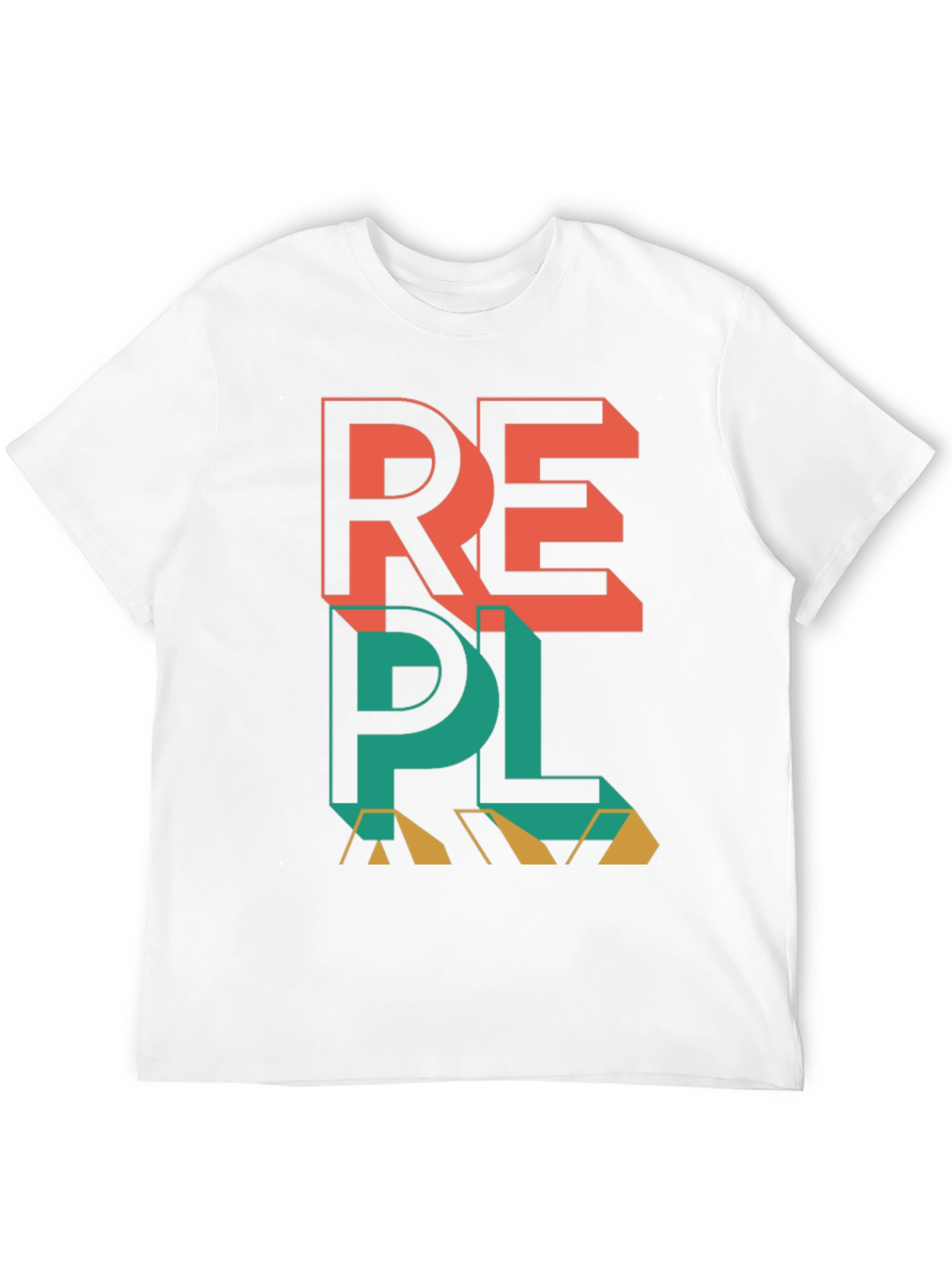 REPL Graphic Tee - Modern Black T-Shirt