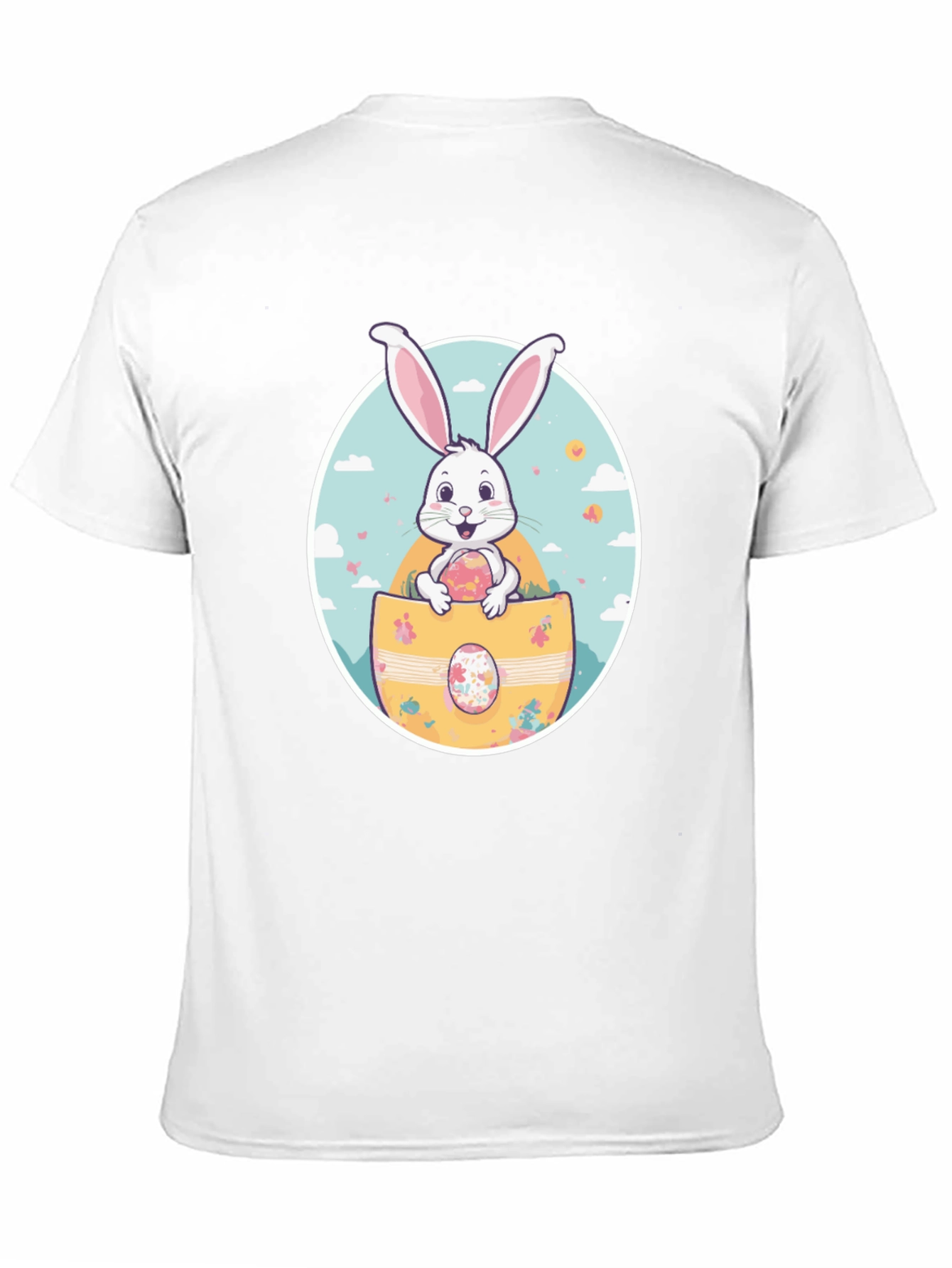 Easter Bunny T-Shirt - Cute Rabbit in Egg