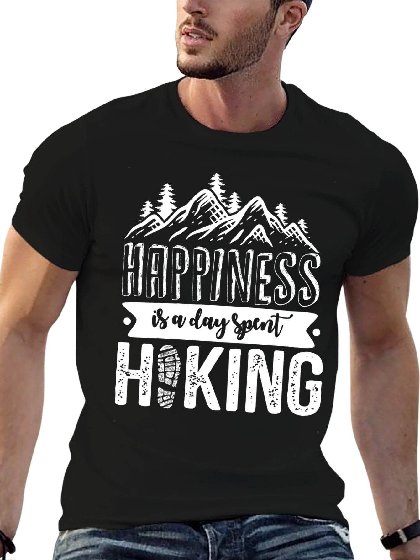 Happiness is Hiking T-Shirt