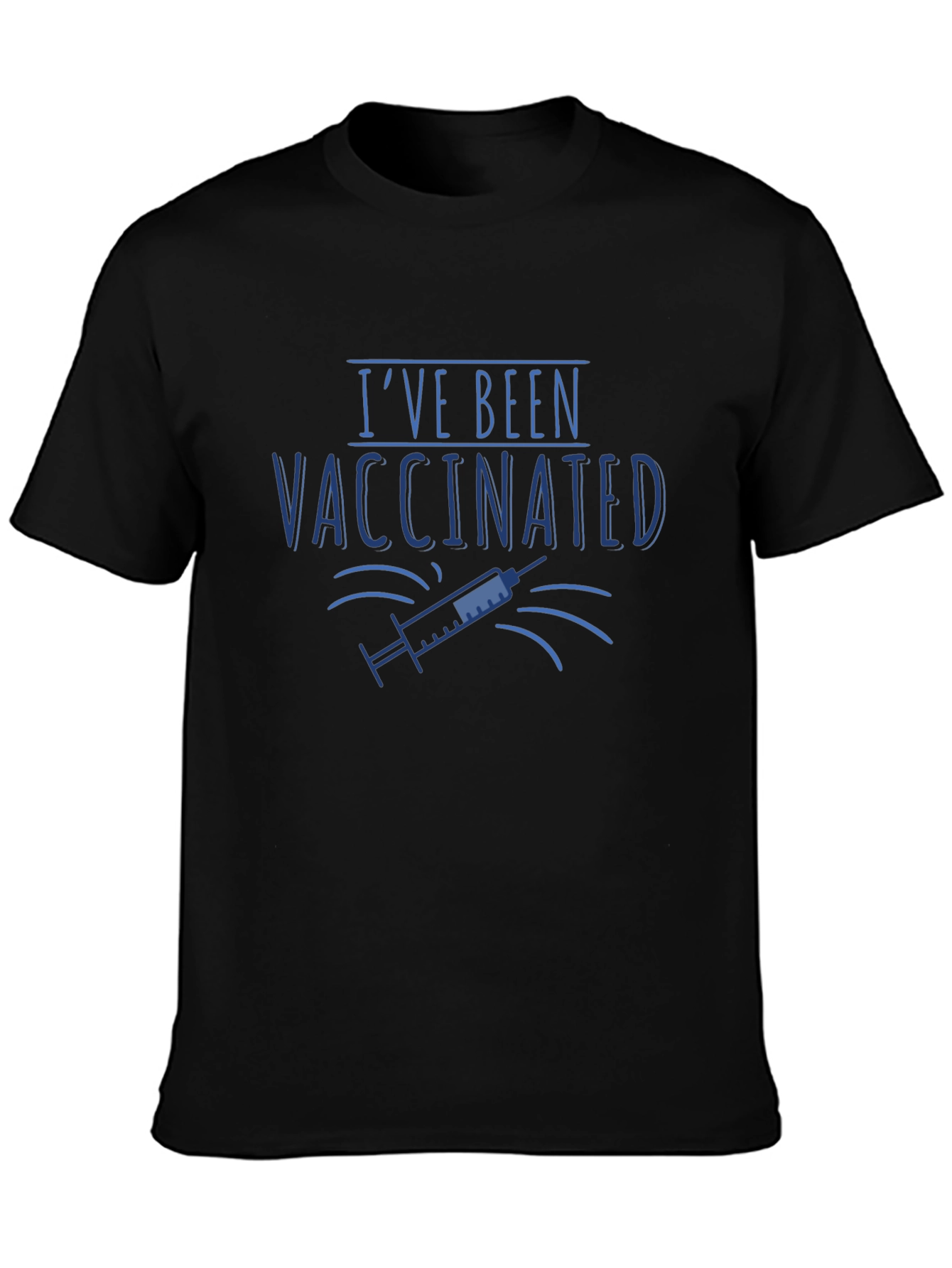 Ive Been Vaccinated Black T-Shirt