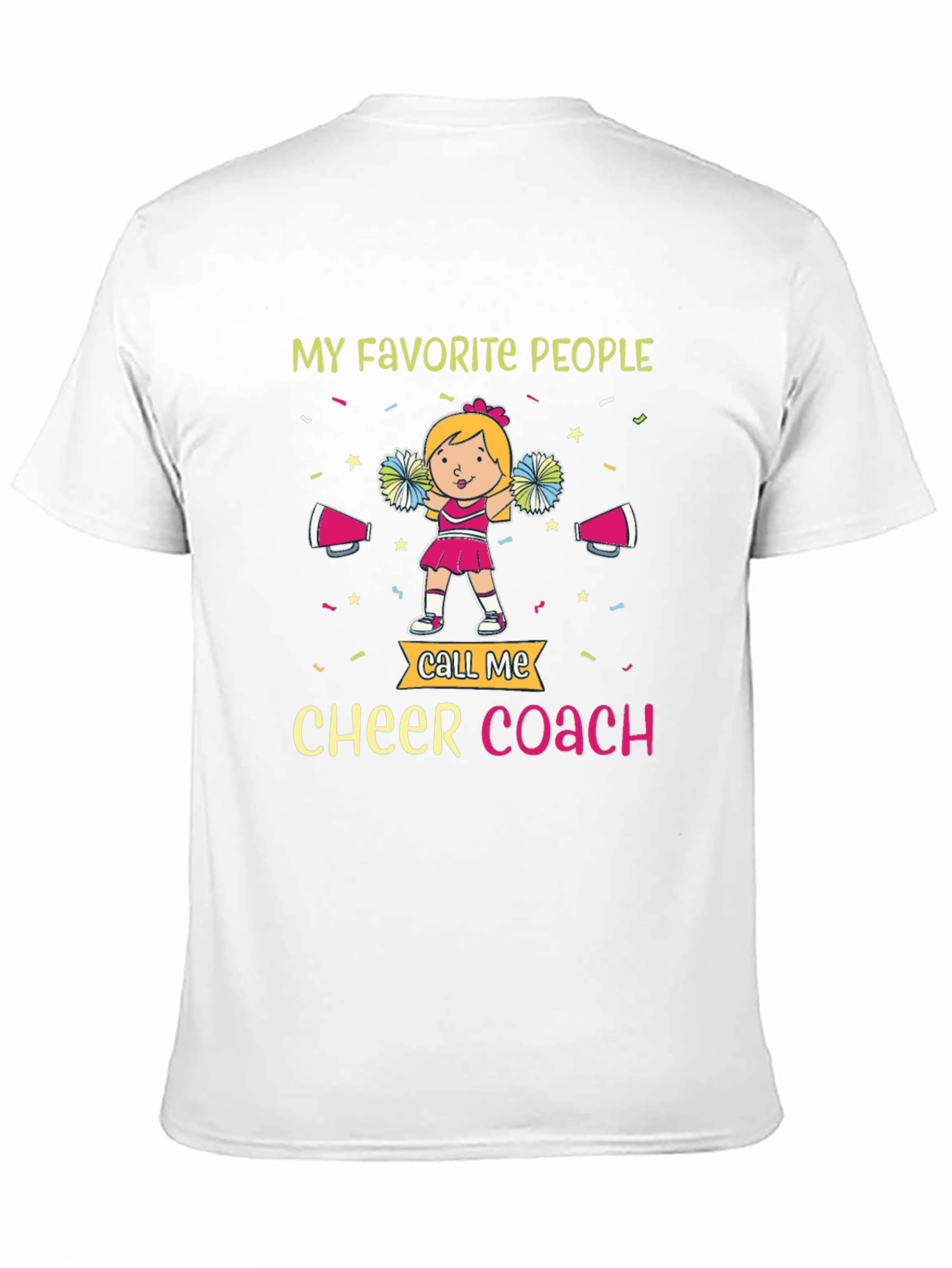 Cheer Coach T-Shirt - My Favorite People