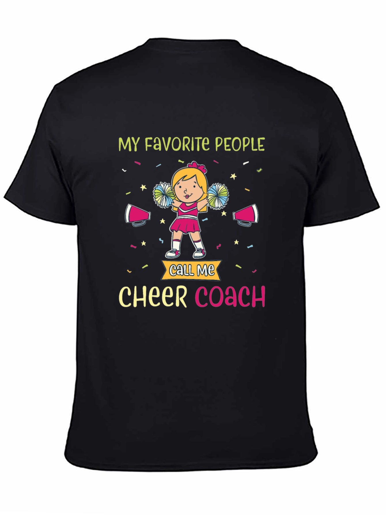 Cheer Coach T-Shirt - My Favorite People