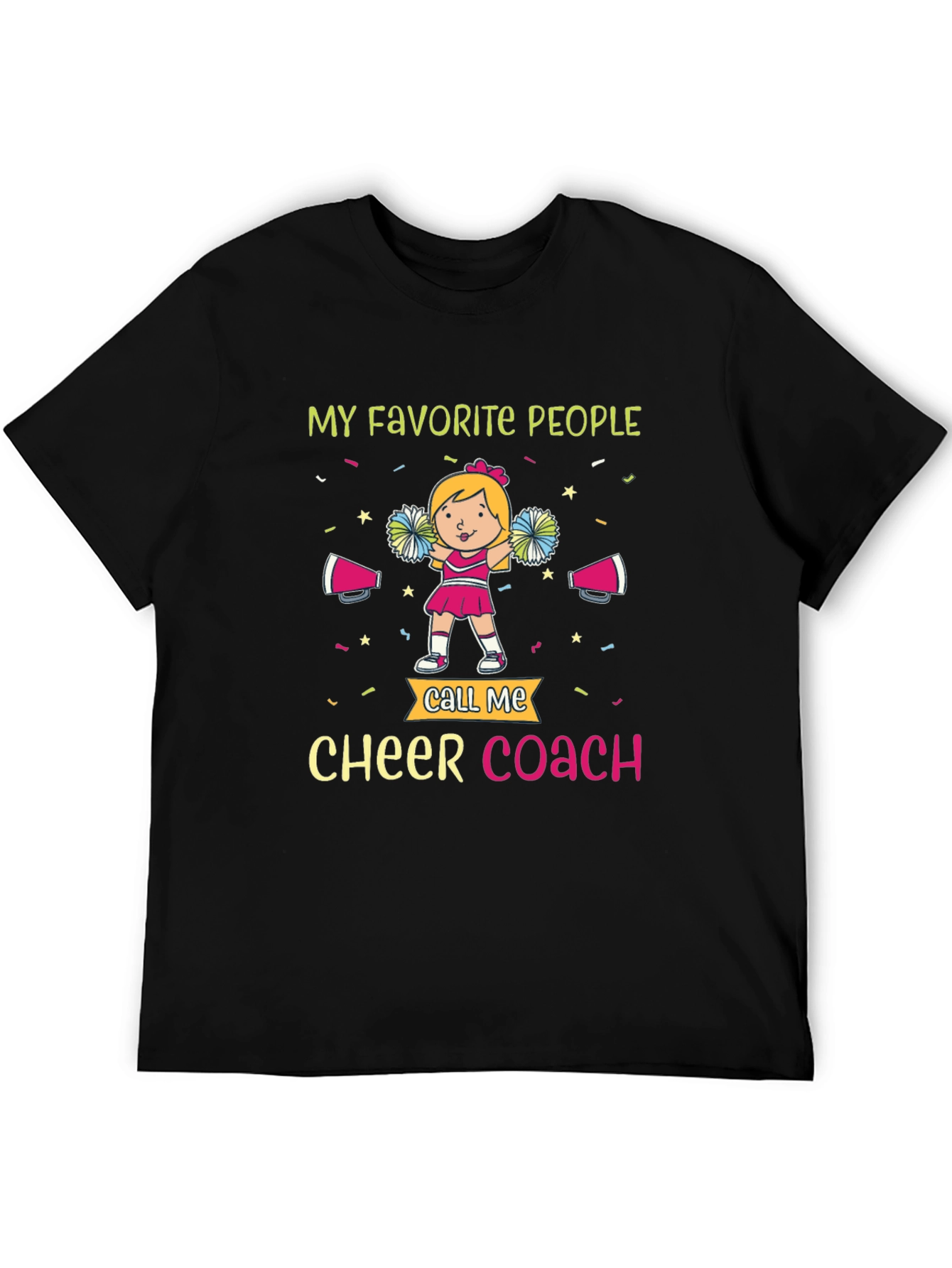Cheer Coach T-Shirt - My Favorite People