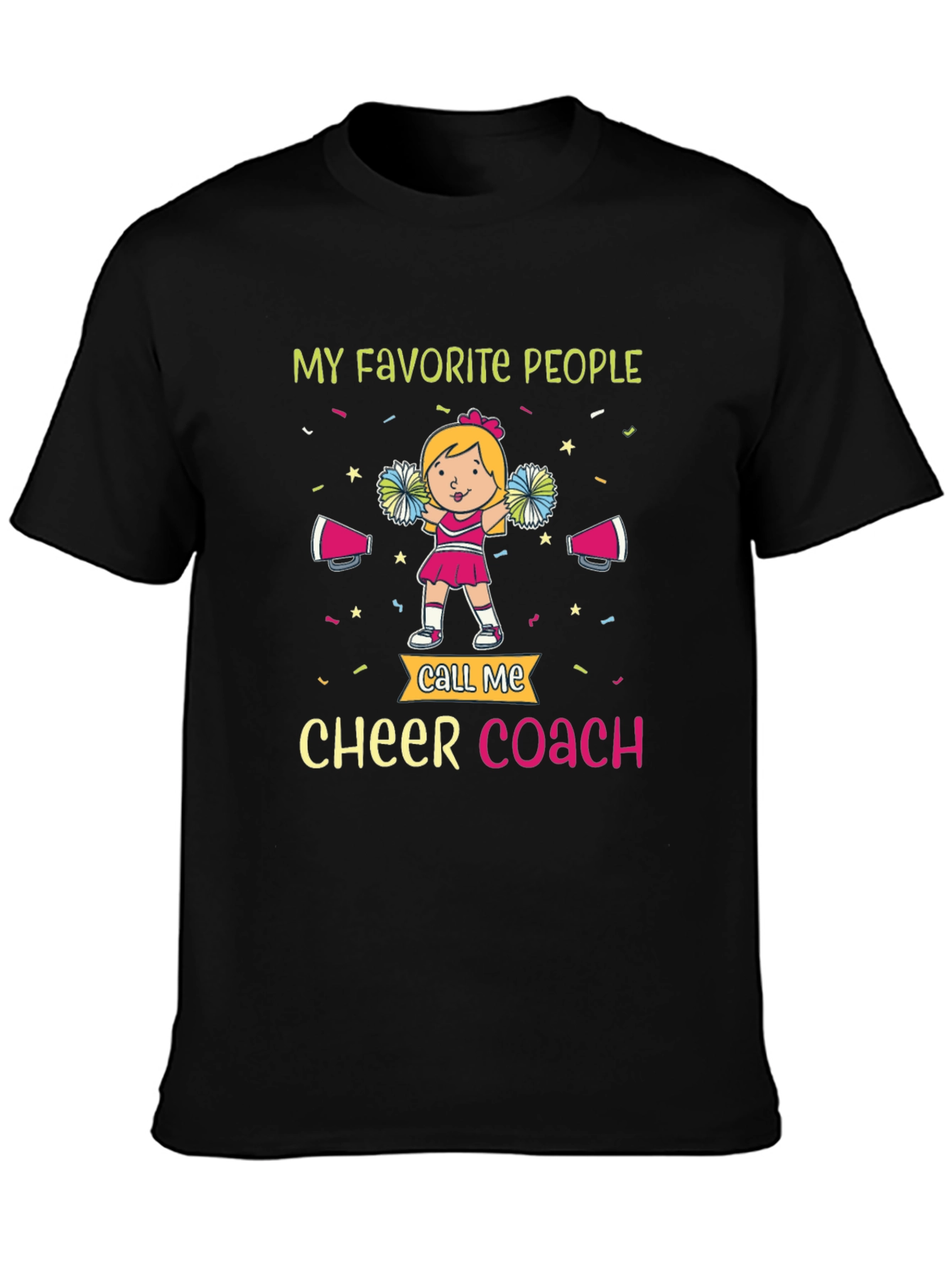 Cheer Coach T-Shirt - My Favorite People