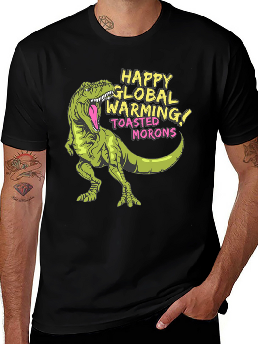 Global Warming T-Rex Graphic Tee - Unisex