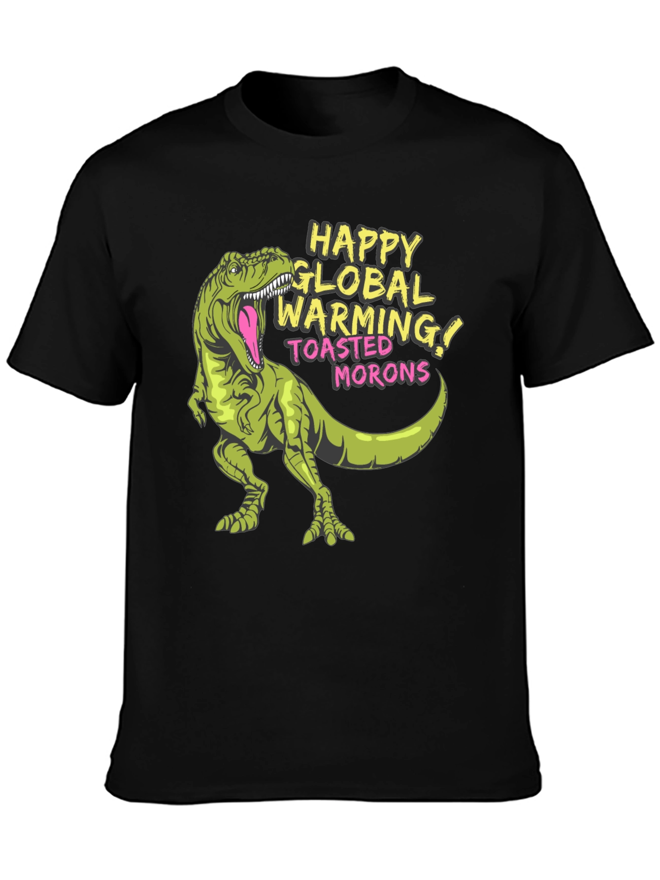 Global Warming T-Rex Graphic Tee - Unisex