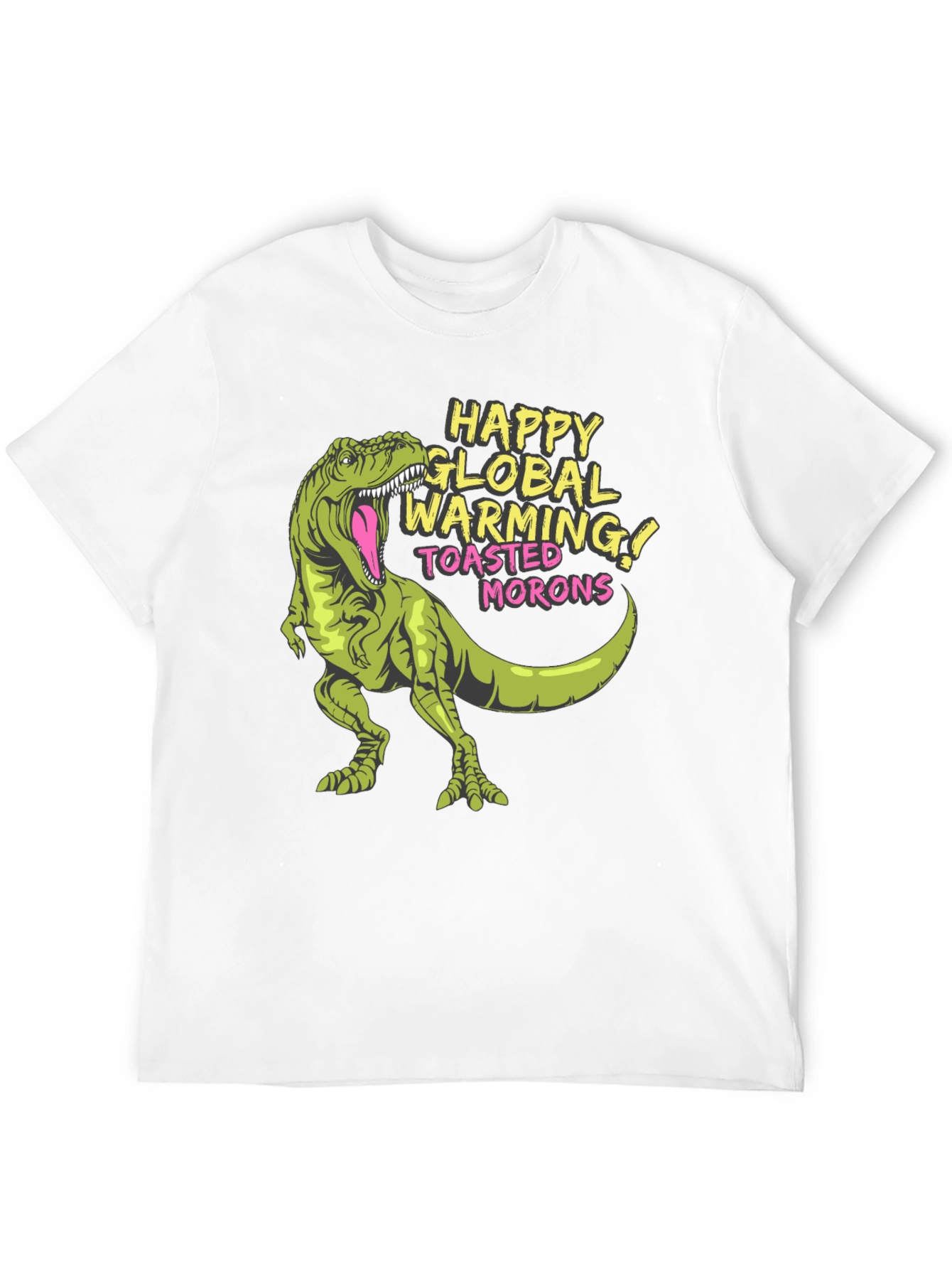 Global Warming T-Rex Graphic Tee - Unisex