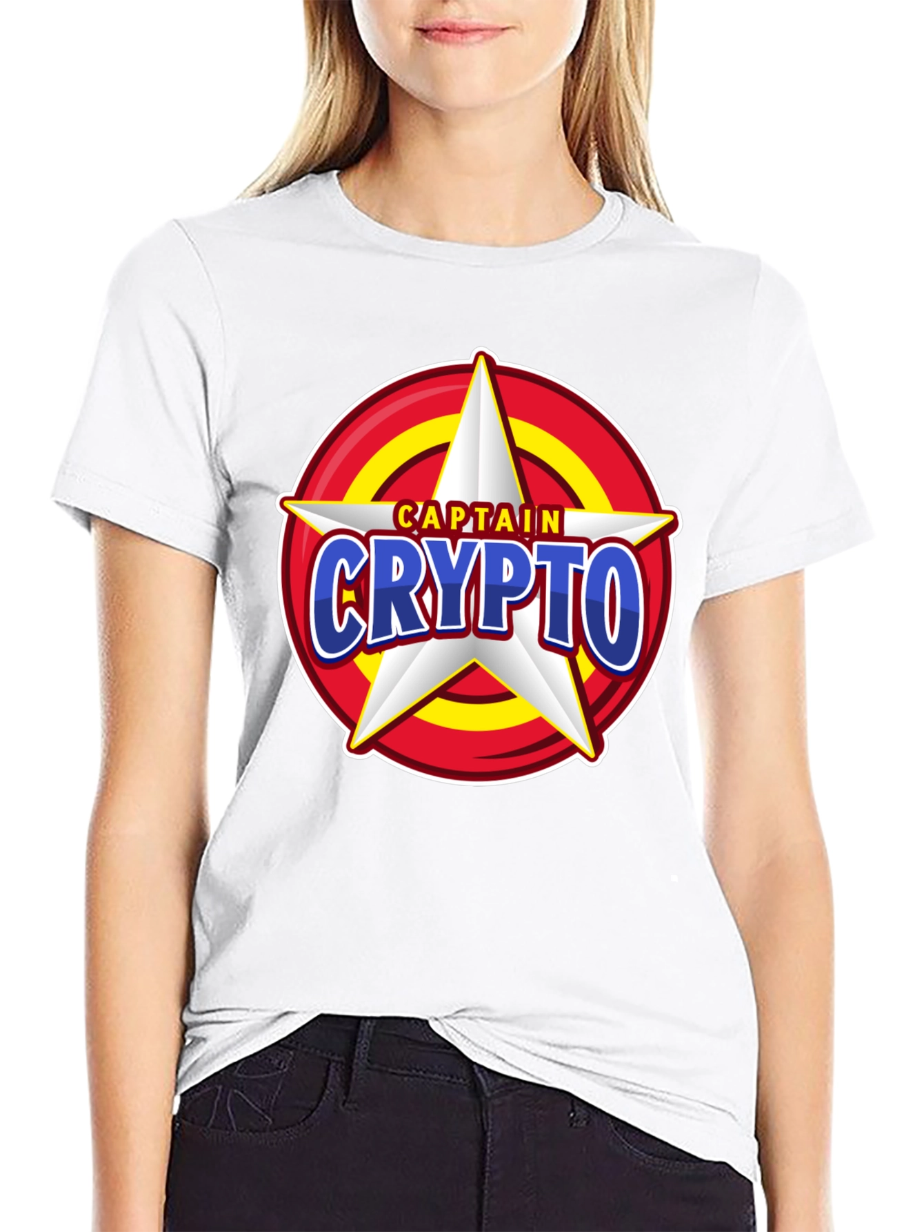 Captain Crypto T-Shirt - Cool Graphic Tee