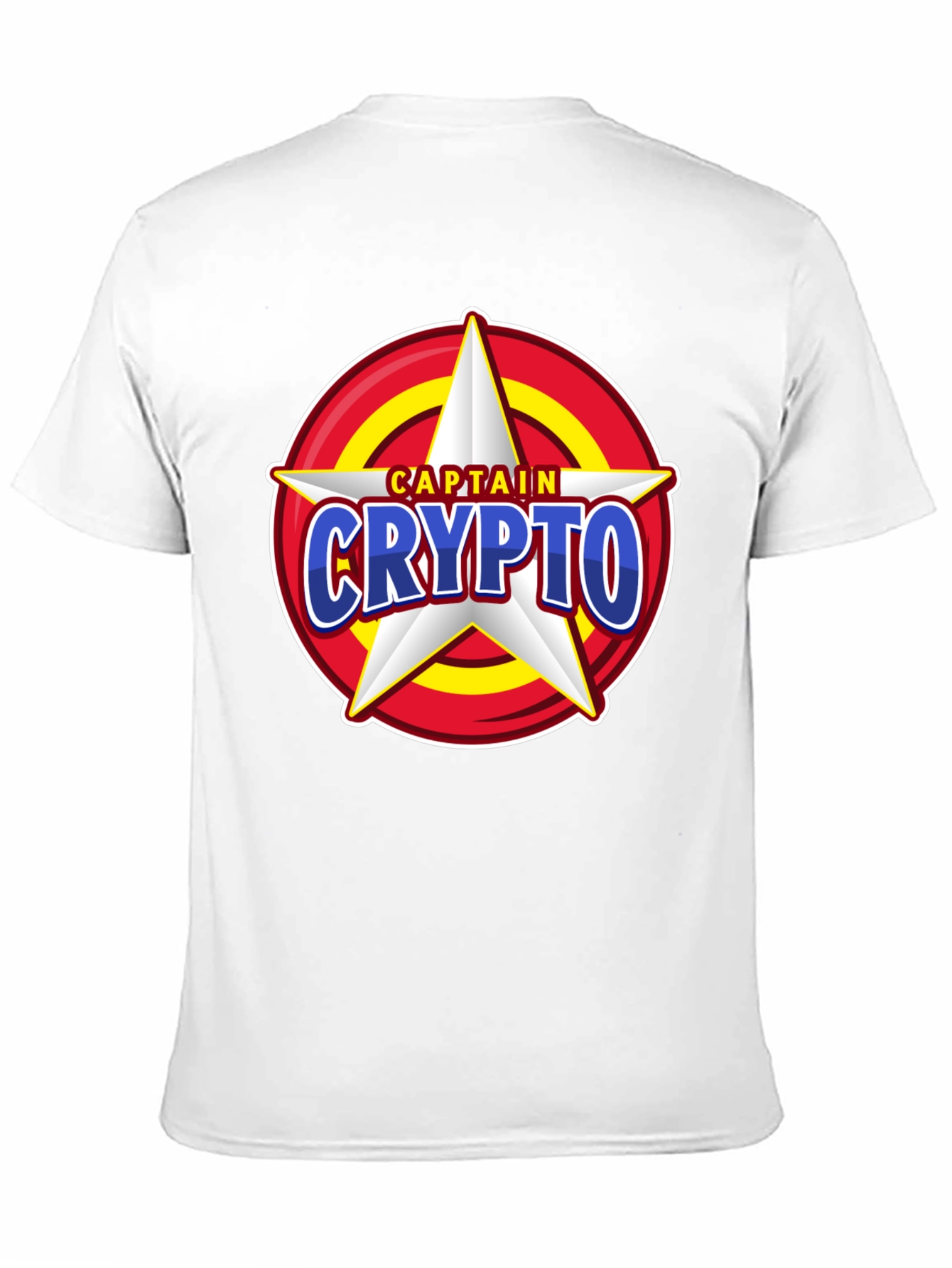 Captain Crypto T-Shirt - Cool Graphic Tee