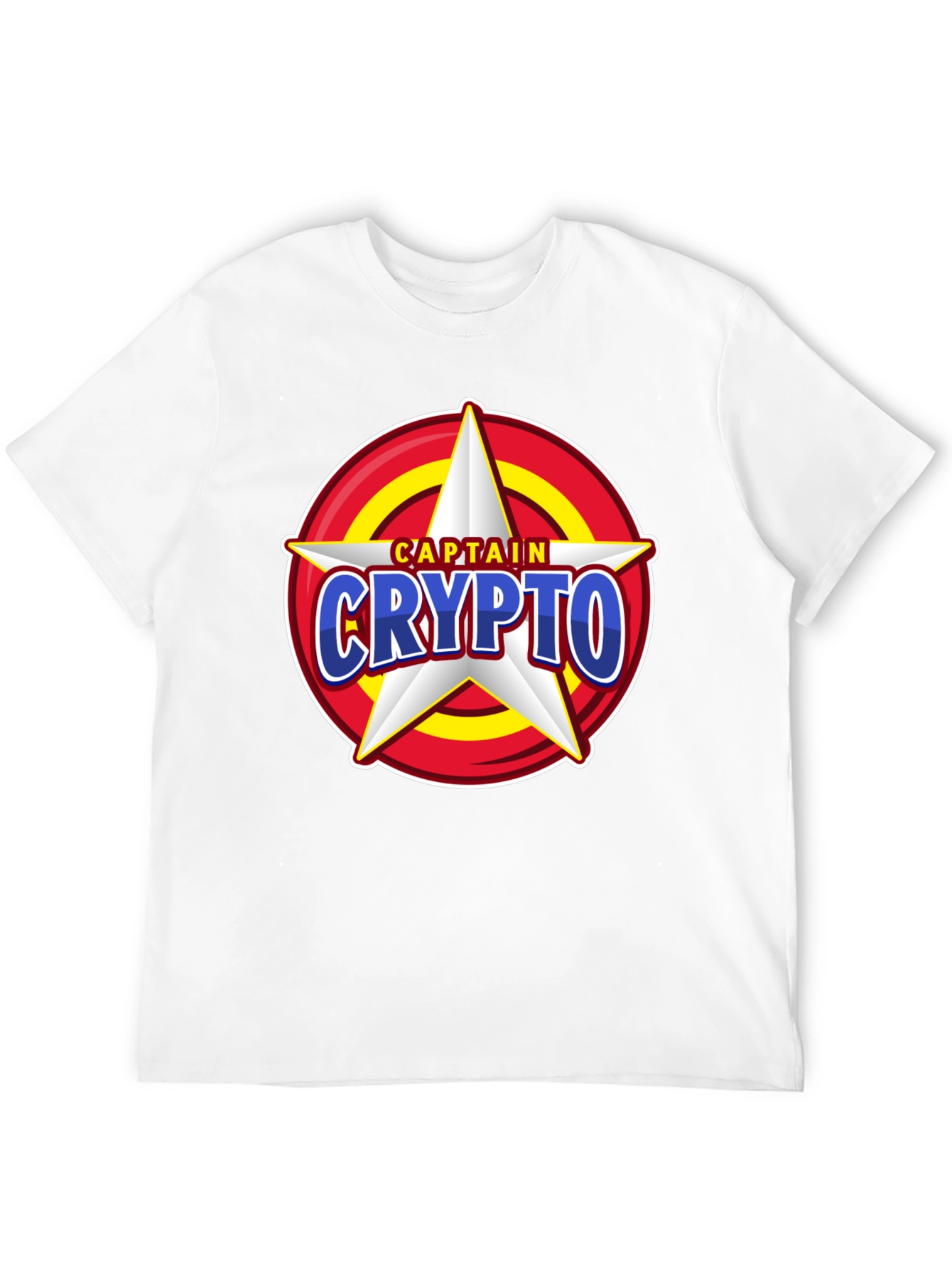 Captain Crypto T-Shirt - Cool Graphic Tee