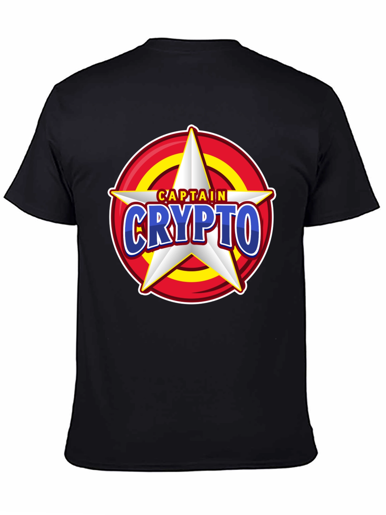 Captain Crypto T-Shirt - Cool Graphic Tee