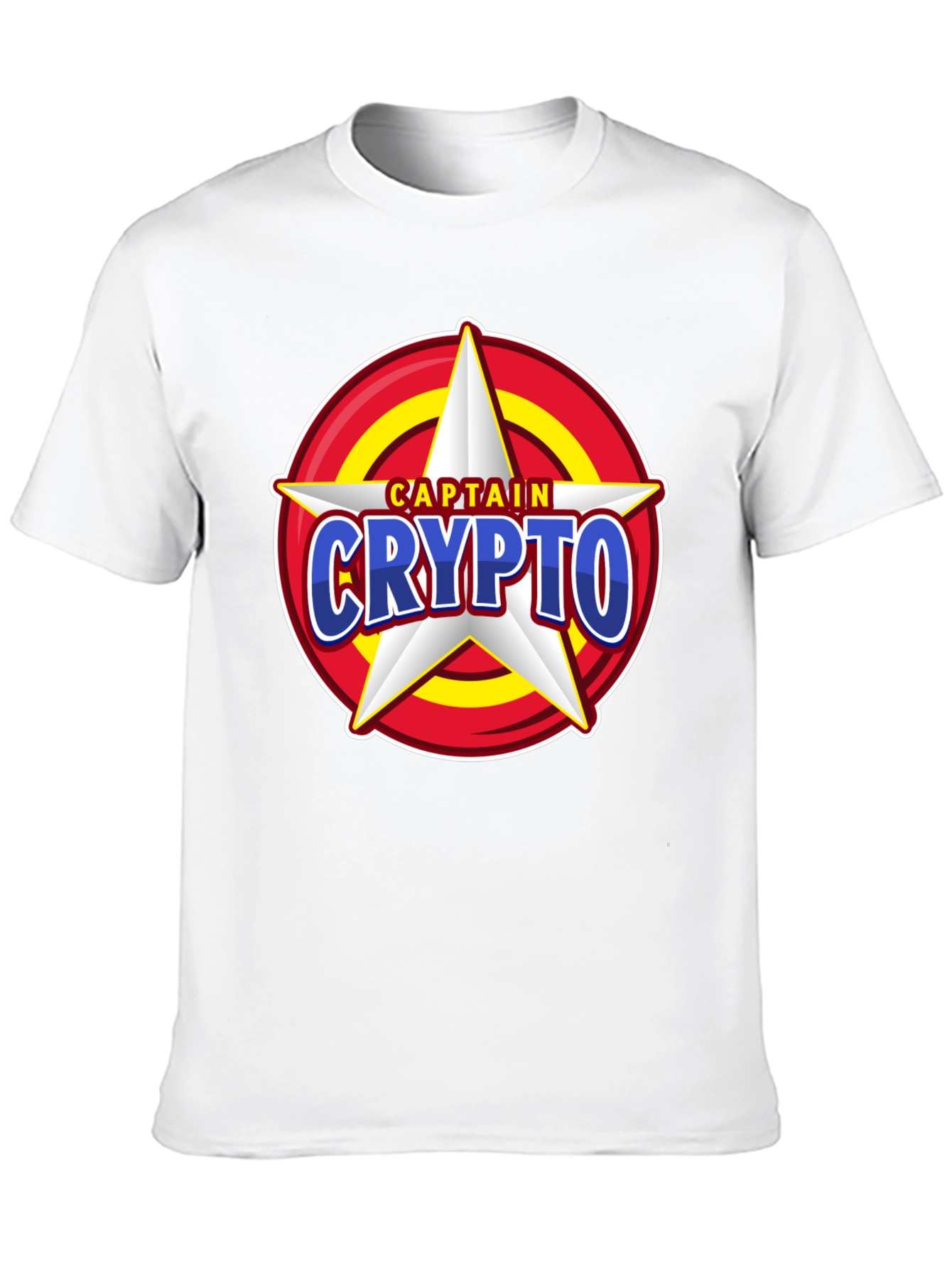 Captain Crypto T-Shirt - Cool Graphic Tee