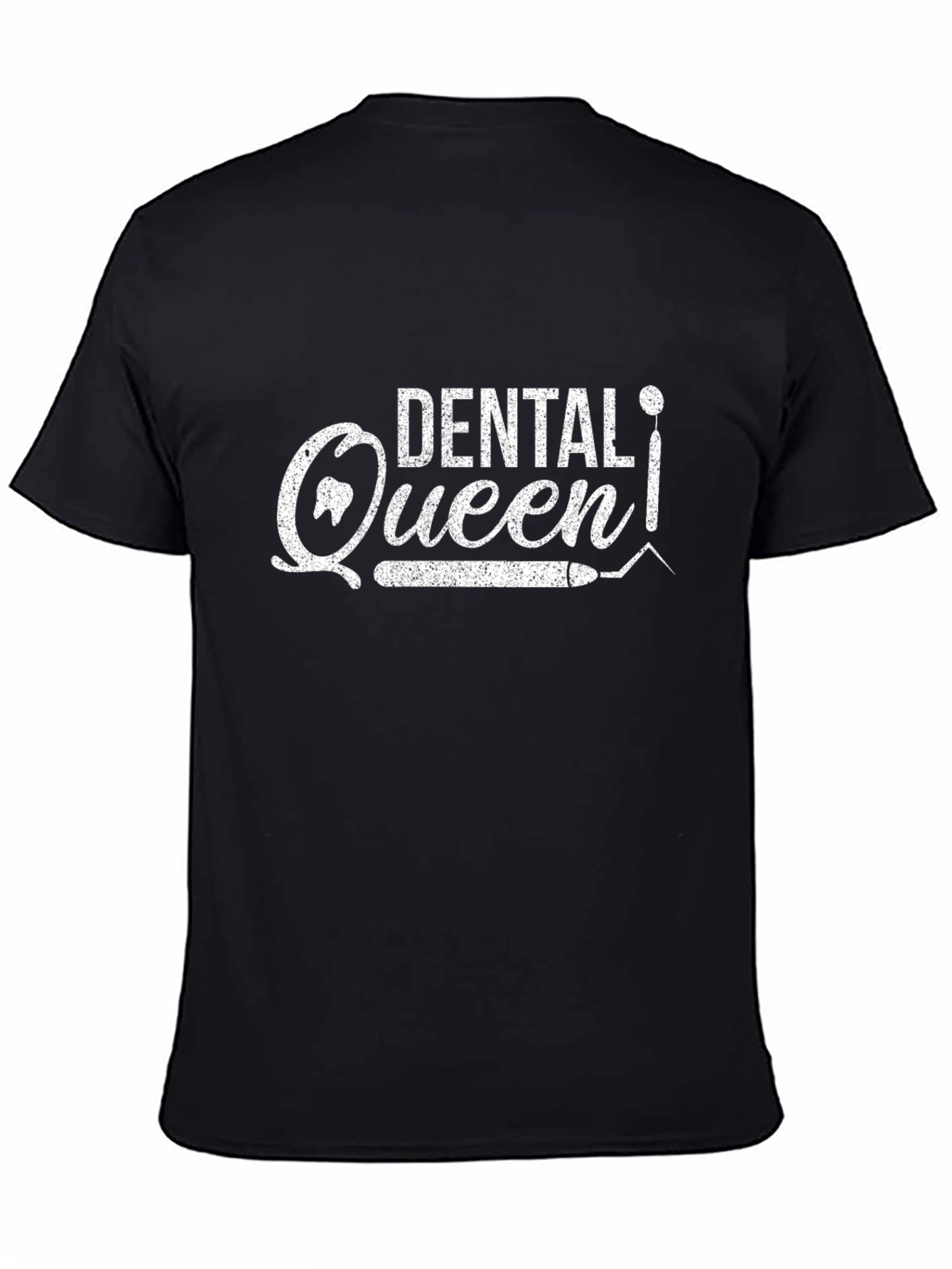 Dental Queen Black T-Shirt for Dental Professionals