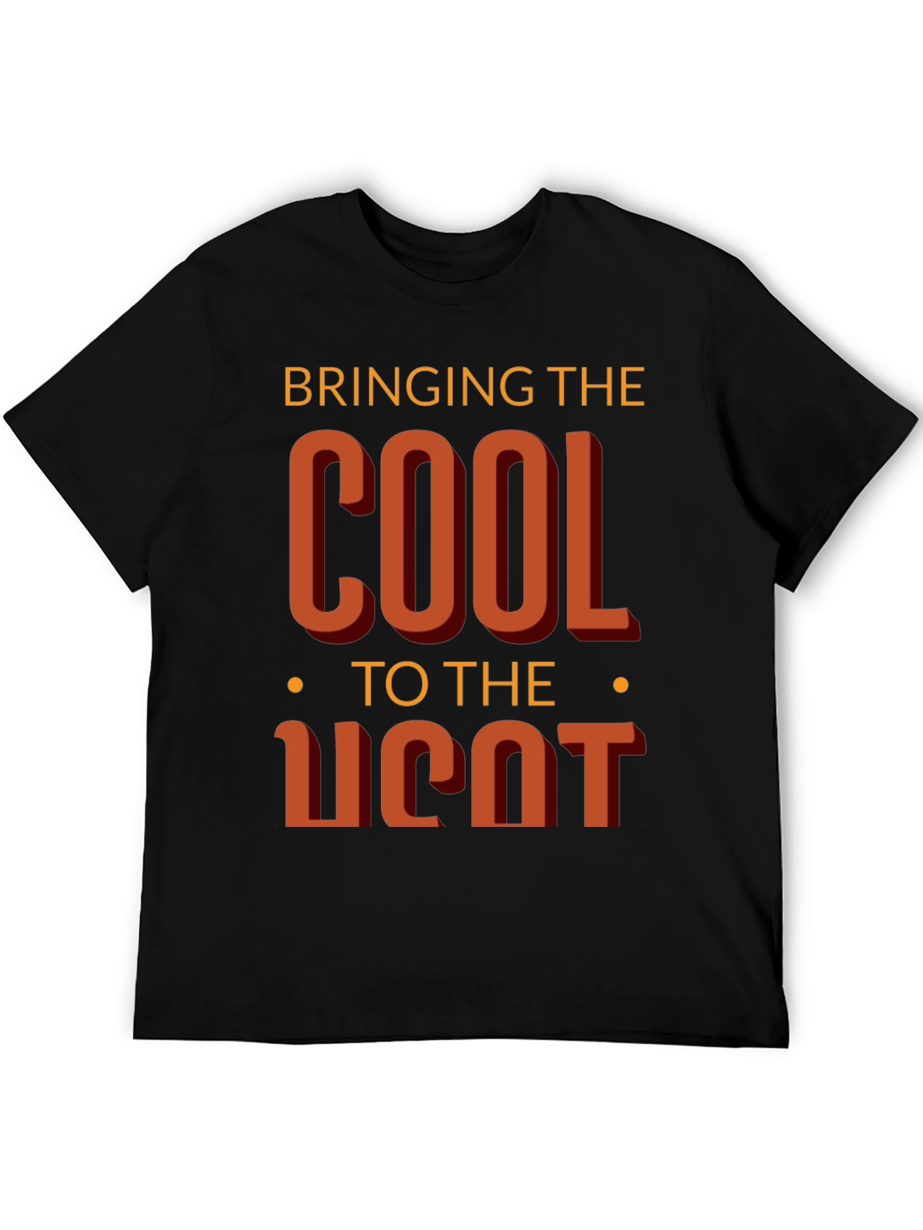 Bringing the Cool T-Shirt - Black Crew Neck