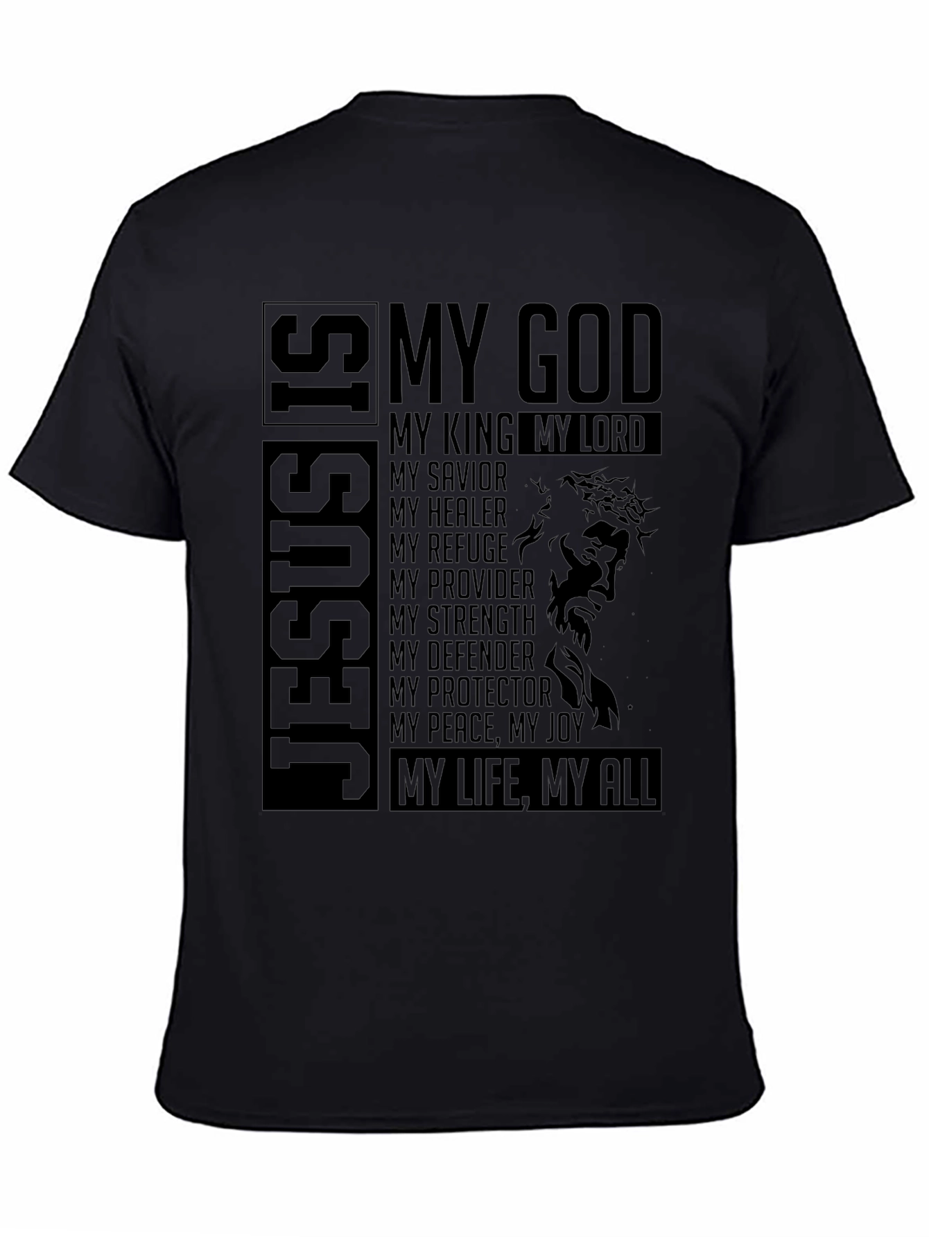 Jesus Is My God T-Shirt - Christian Faith Apparel