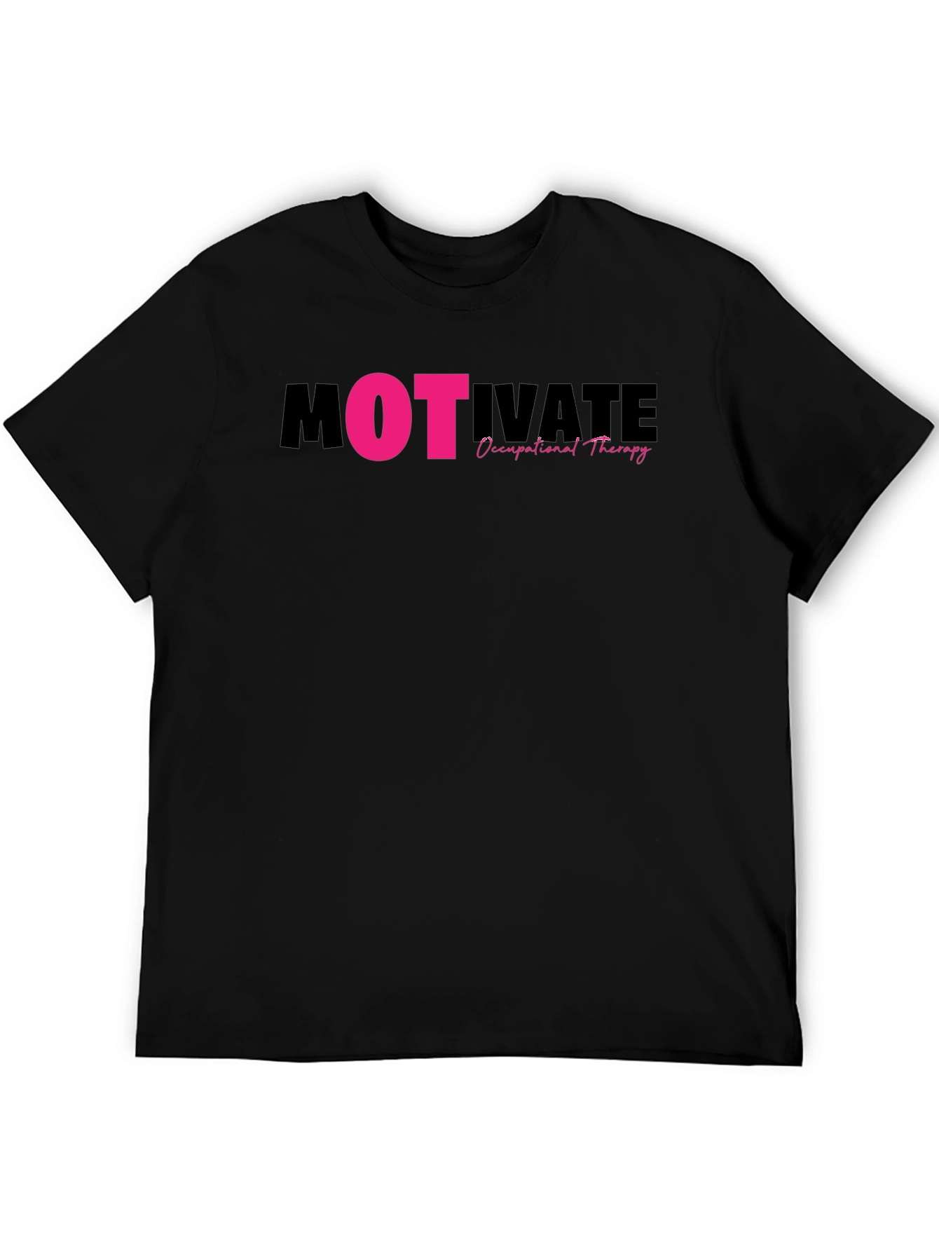 Motivate Occupational Therapy Black T-Shirt