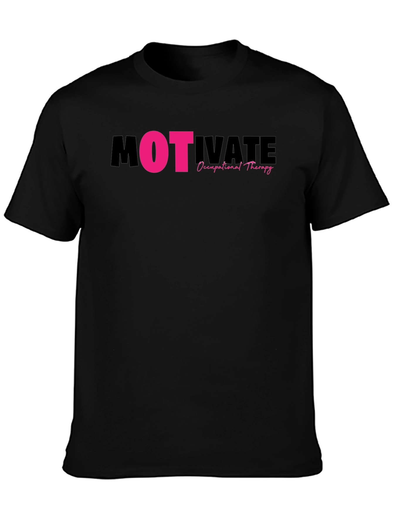 Motivate Occupational Therapy Black T-Shirt