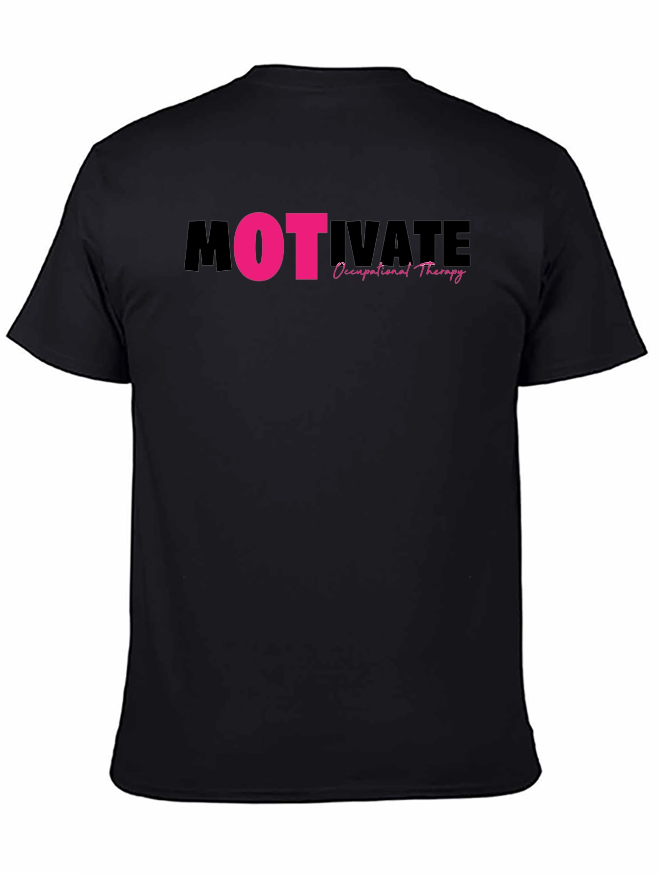Motivate Occupational Therapy Black T-Shirt