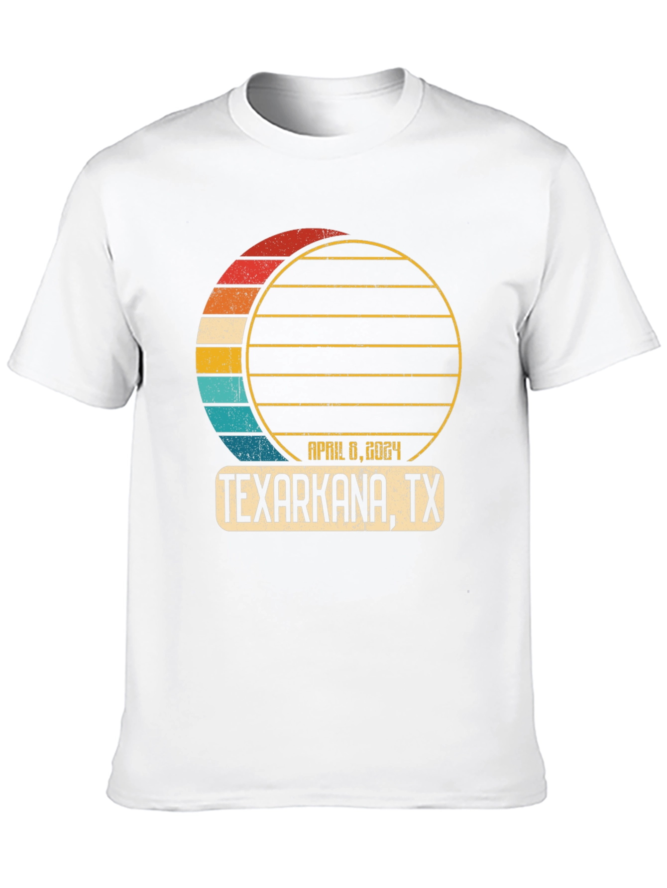 Texarkana TX April 8 2024 Total Solar Eclipse T-Shirt