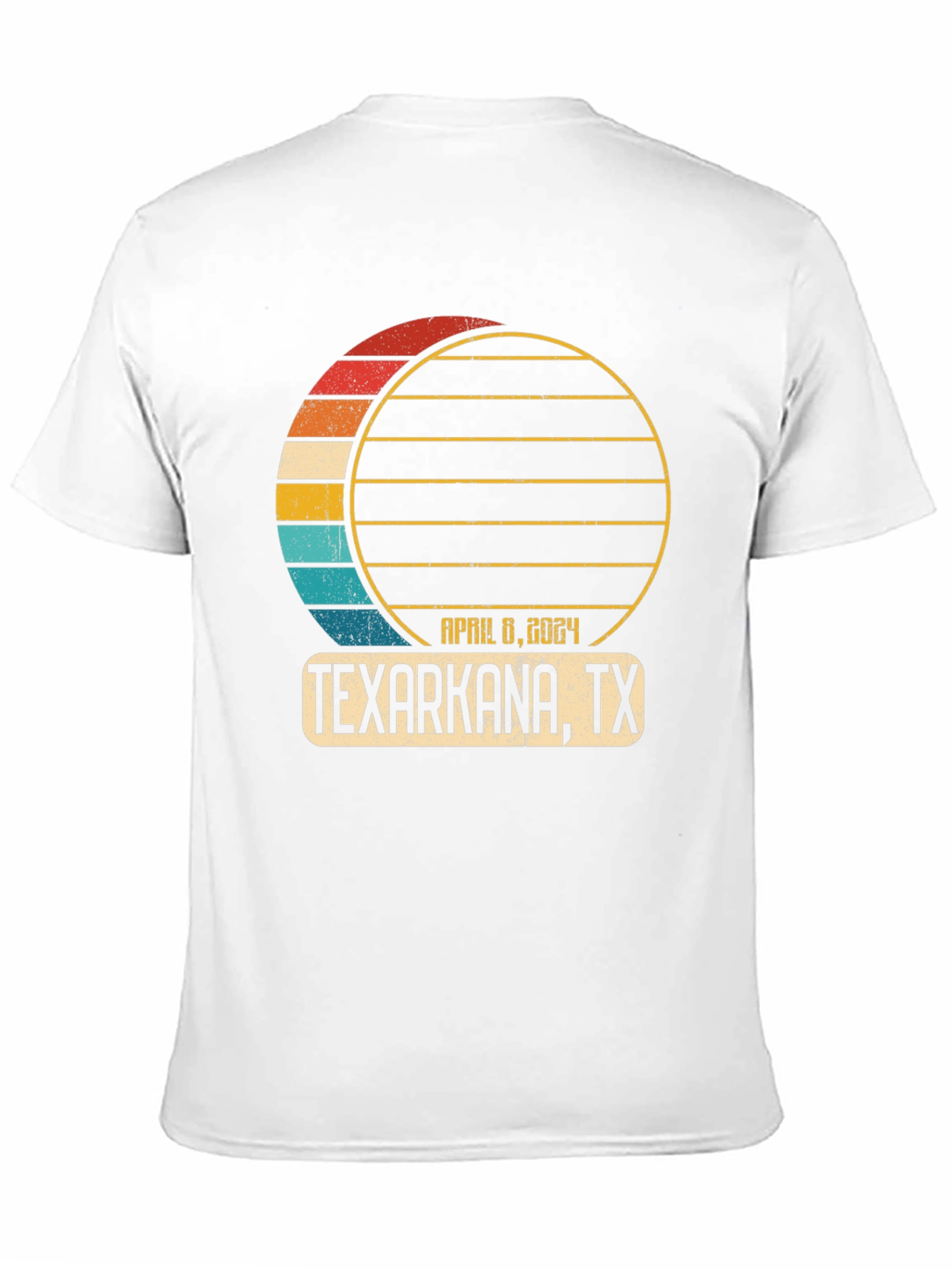 Texarkana TX April 8 2024 Total Solar Eclipse T-Shirt