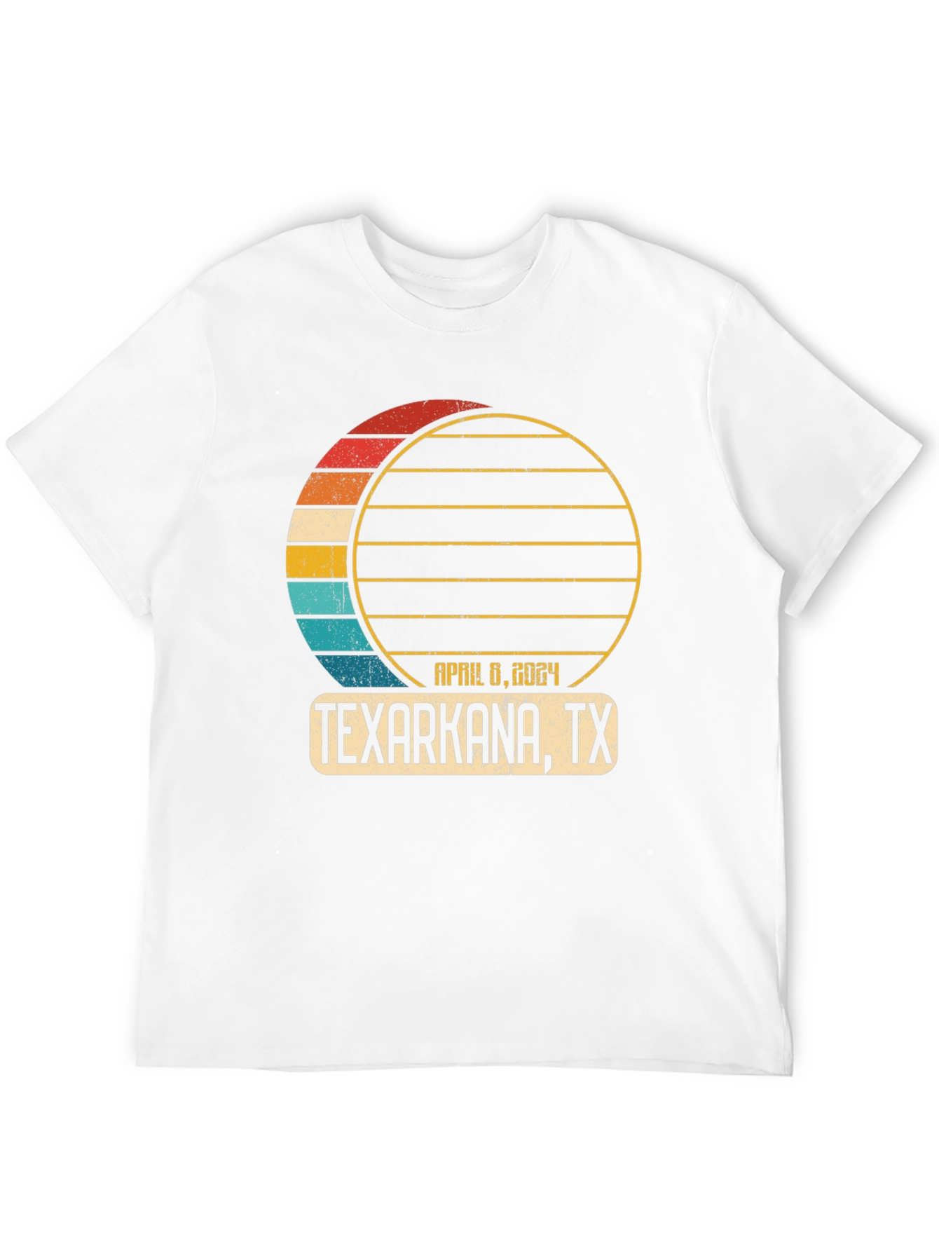 Texarkana TX April 8 2024 Total Solar Eclipse T-Shirt