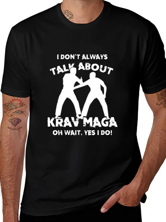 Krav Maga T-Shirt - Martial Arts Graphic Tee