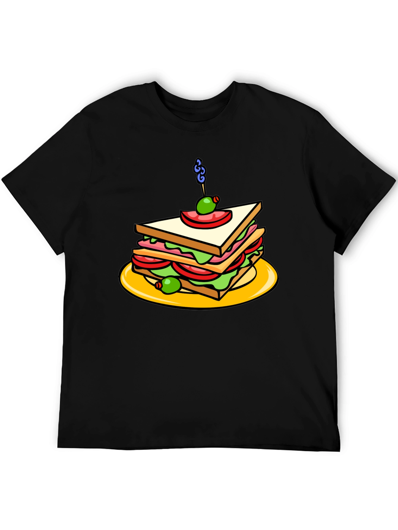Sandwich Graphic Black Tee Shirt