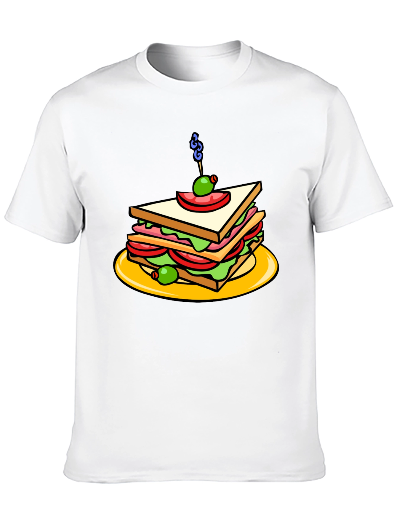 Sandwich Graphic Black Tee Shirt